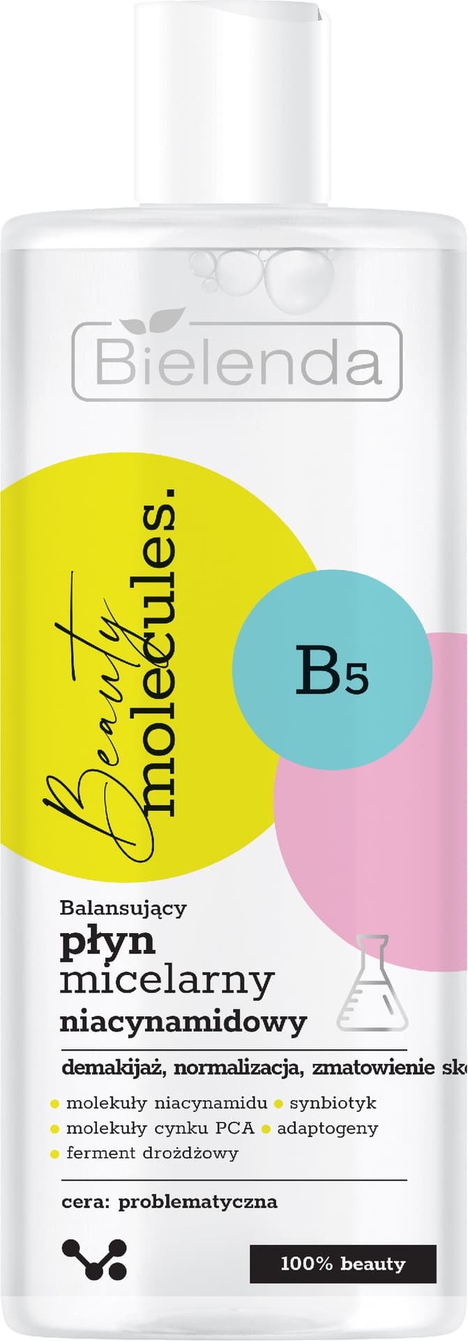 

Bielenda Beauty Molecules.Balansujący Płyn micelarny niacynamidowy - do cery problematycznej 500ml