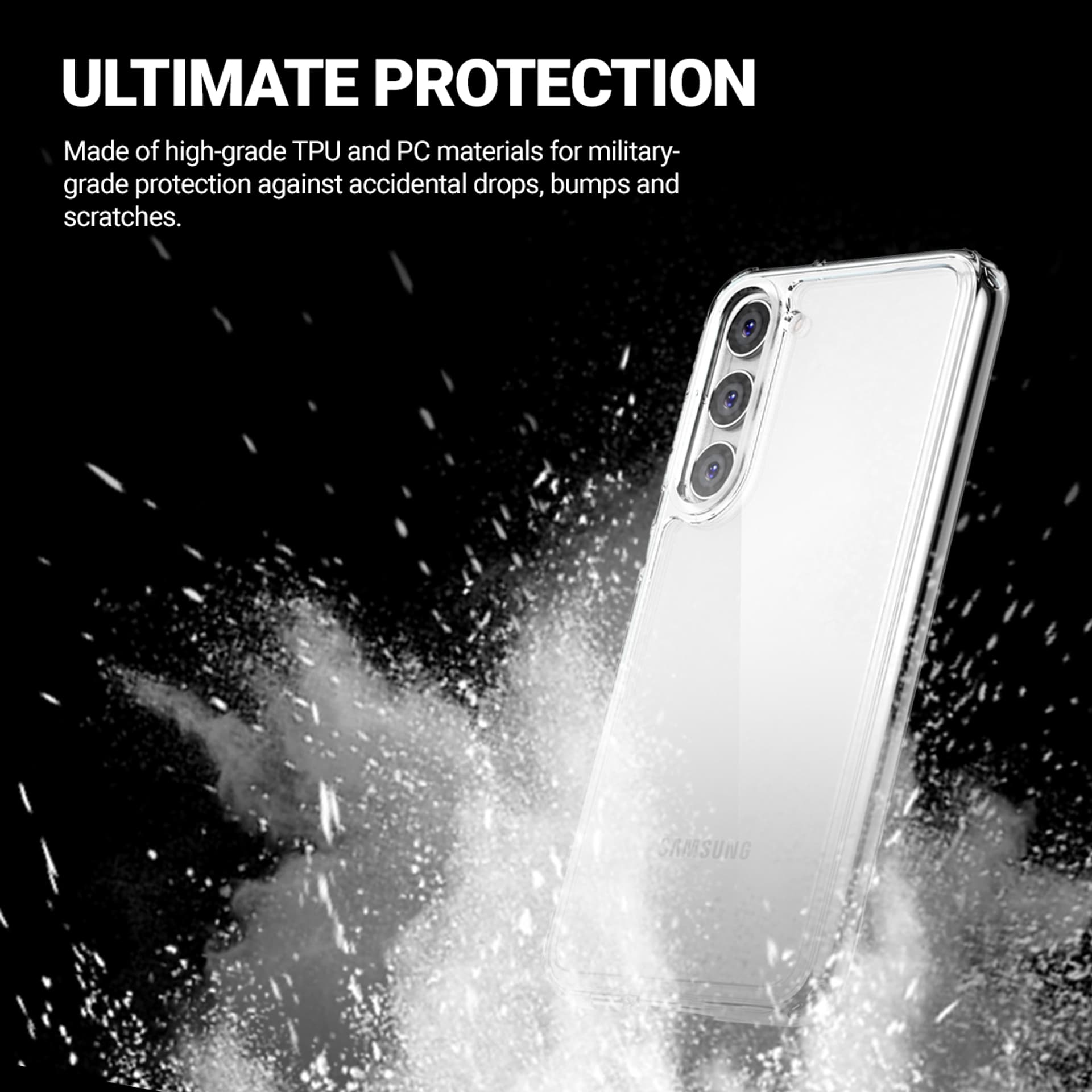 

Crong Crystal Shield Cover - Etui Samsung Galaxy S23 (przezroczysty)