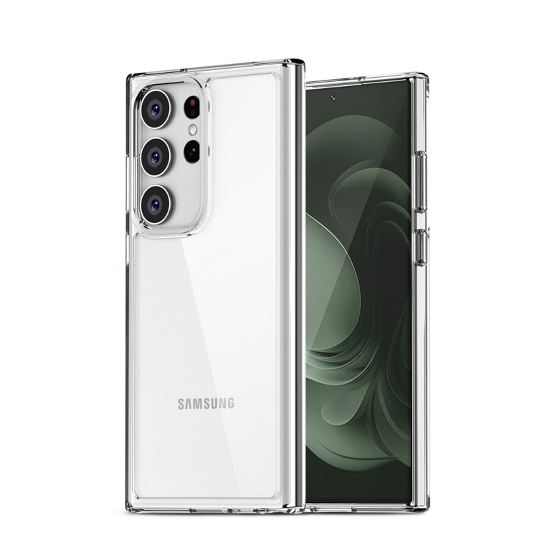 

Crong Crystal Shield Cover - Etui Samsung Galaxy S23 Ultra (przezroczysty)