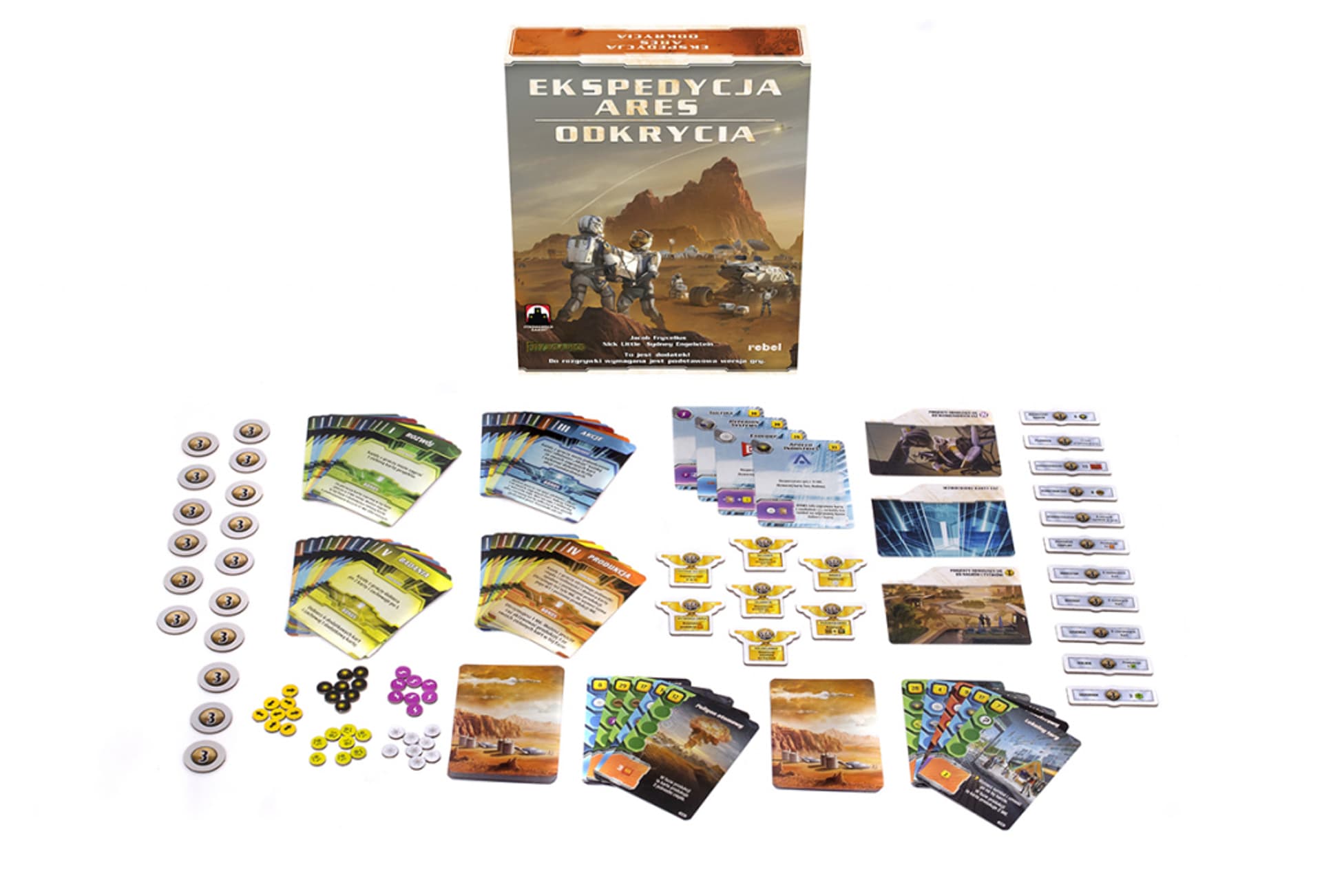

GRA TERRAFORMACJA MARSA: EKSPEDYCJA ARES - ODKRYCIA dodatek - REBEL