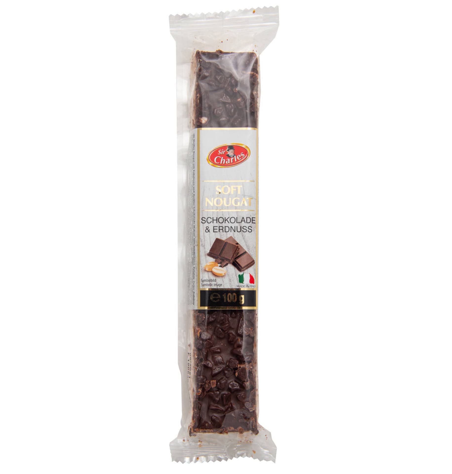 

SirCharles Biały Nugat Czekolada i Orzech 100 g