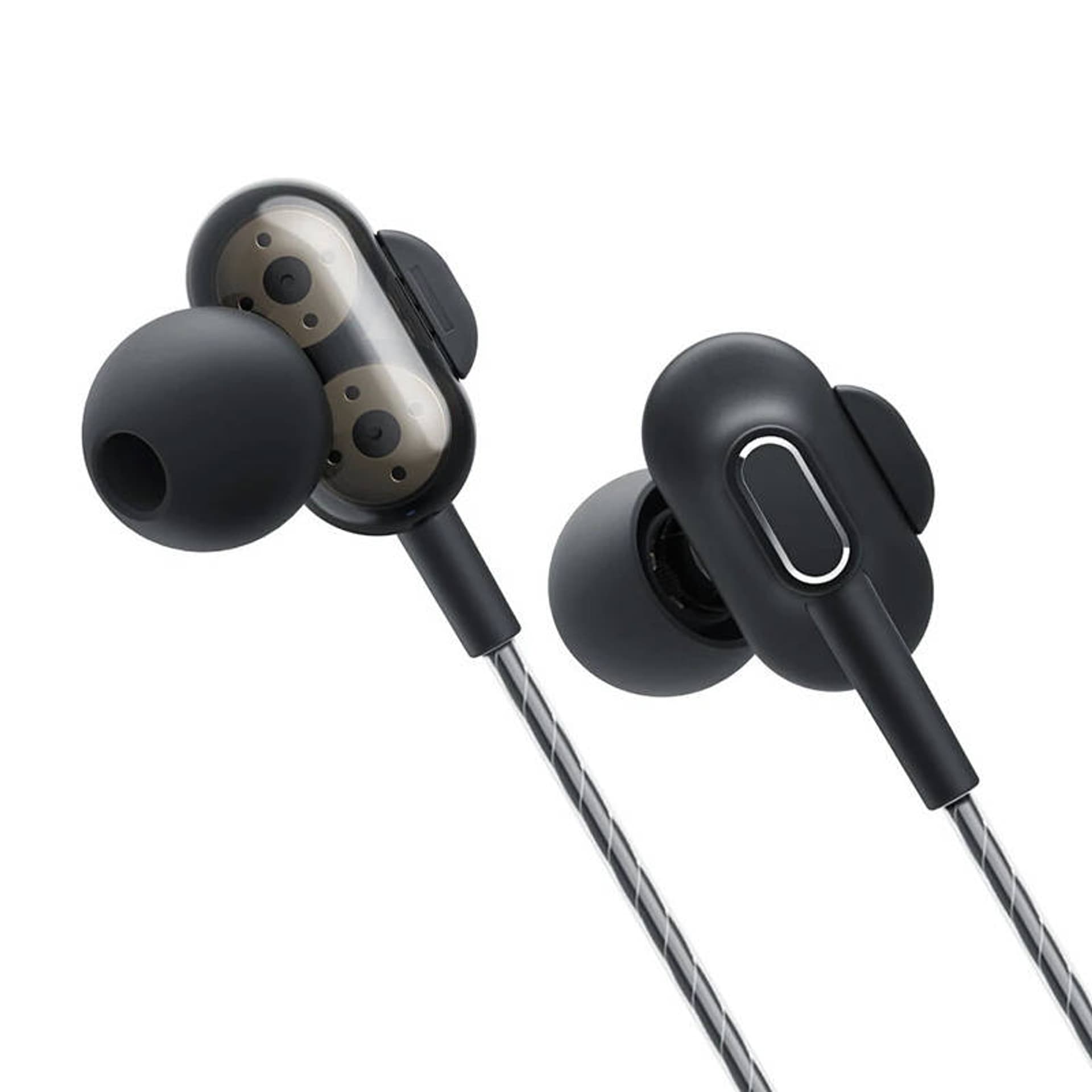 

Słuchawki douszne przewodowe Blitzwolf AirAux AA-HE4, jack 3.5mm, 1.2m (czarne)