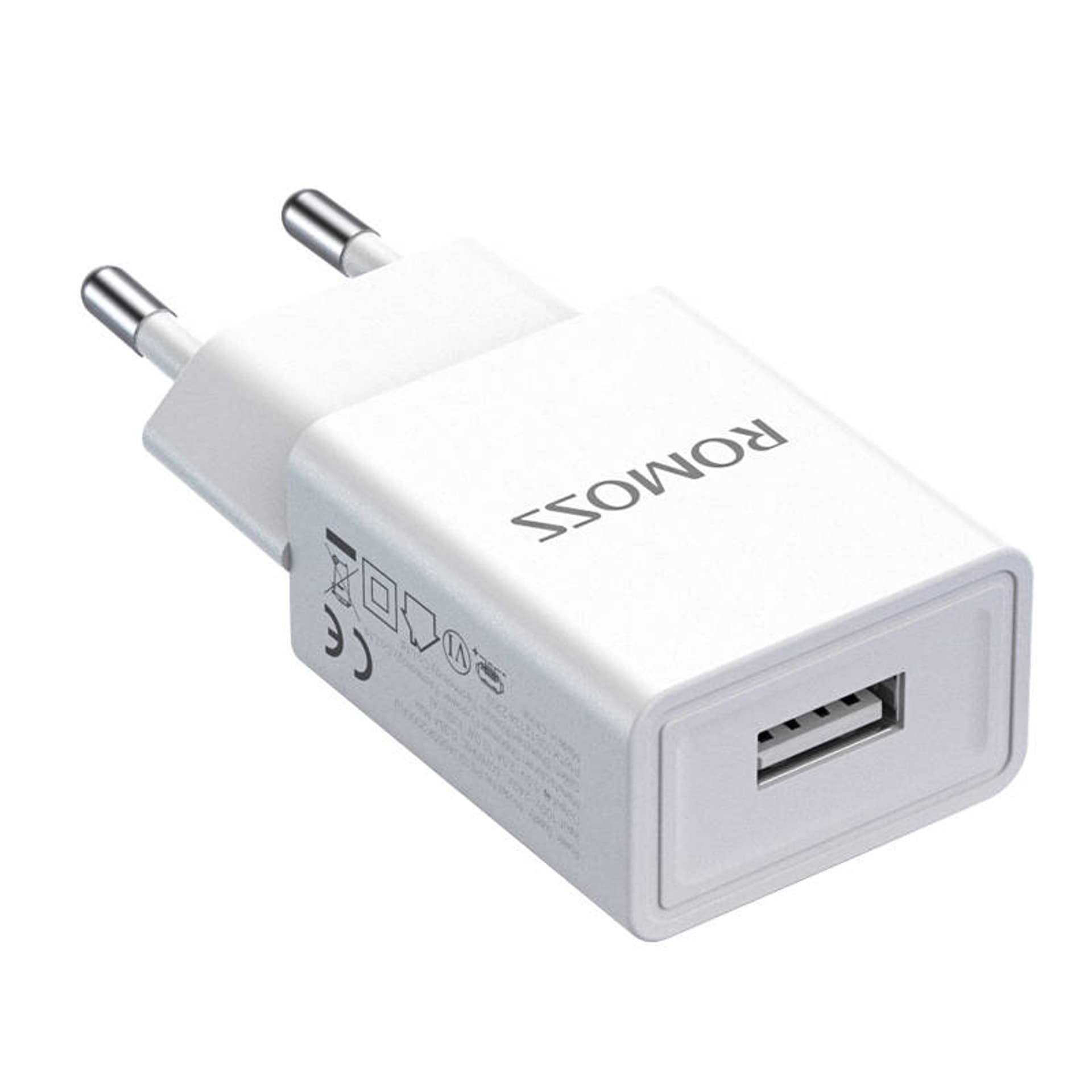 

Ładowarka sieciowa Romoss TK10S, 1x USB, 2A (biała)