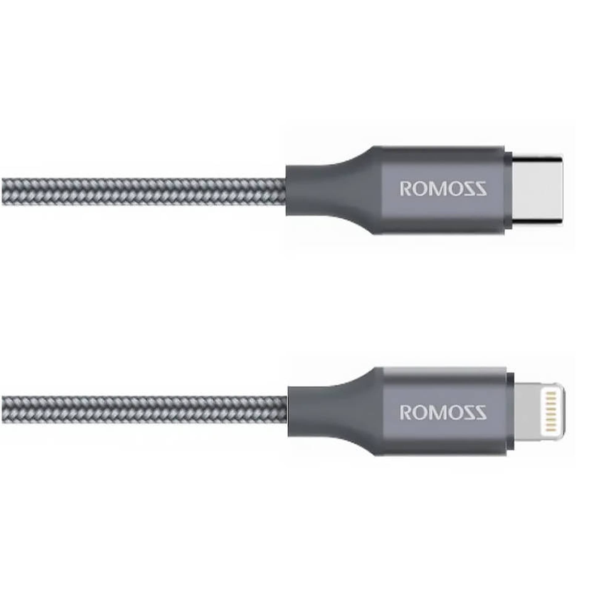 

Kabel USB-C do Lightning Romoss CB1737, 27W, 1m (szary)