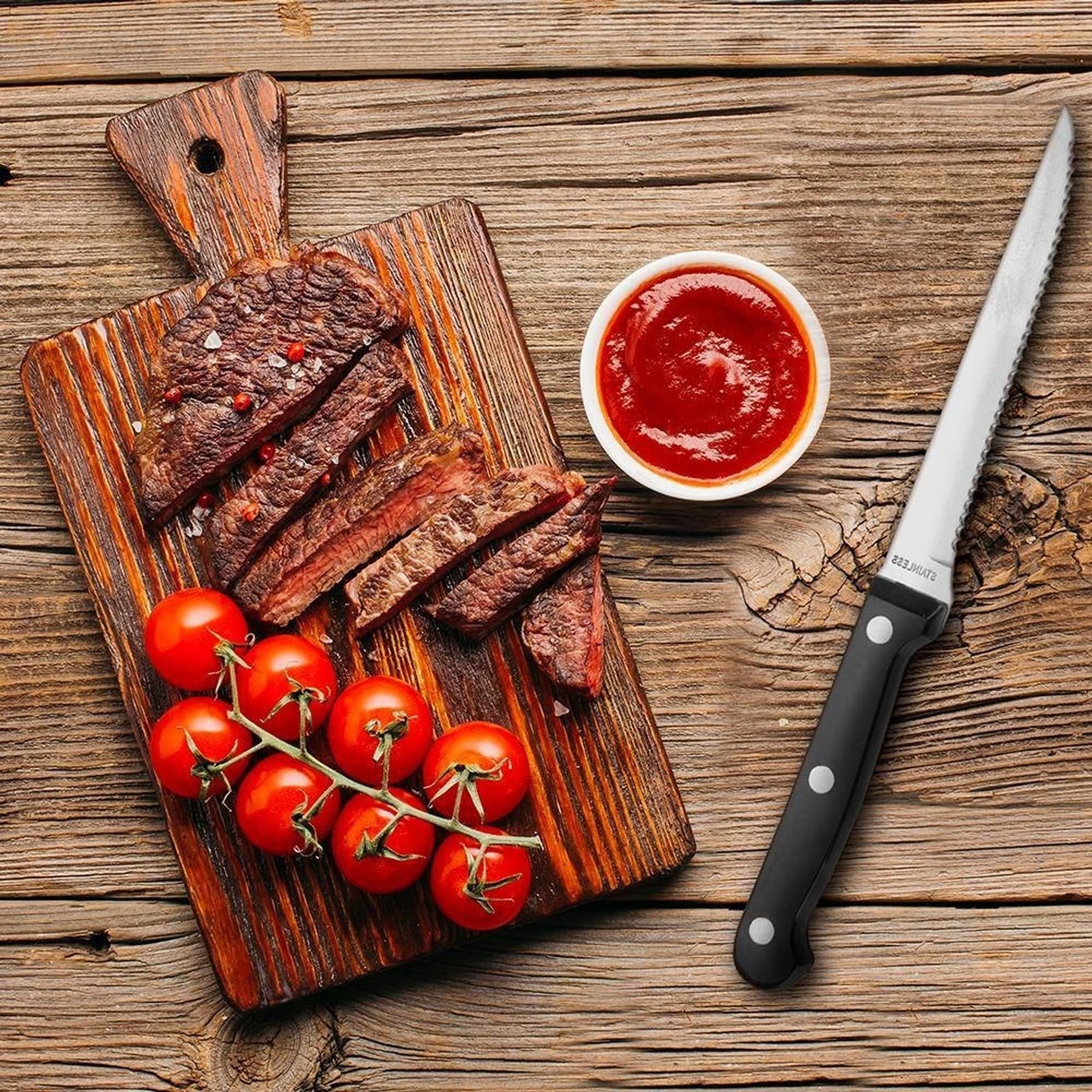 

ZESTAW NOŻY DO STEKÓW BURGERÓW 6 szt. 139130