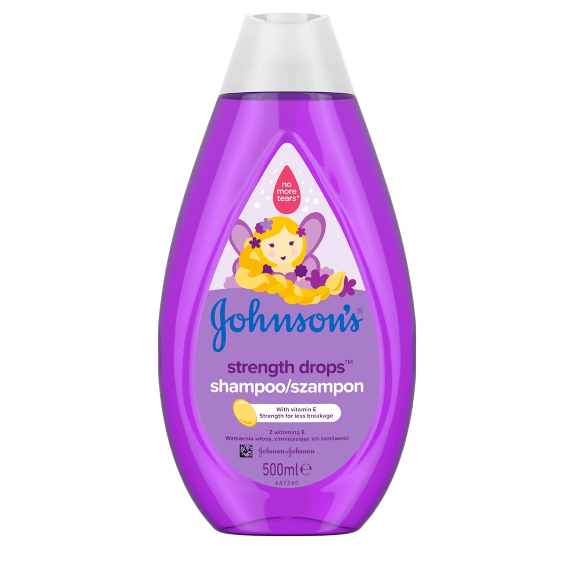 

Johnson`s Szampon wzmacniający dla dzieci Strenght Drops 500ml