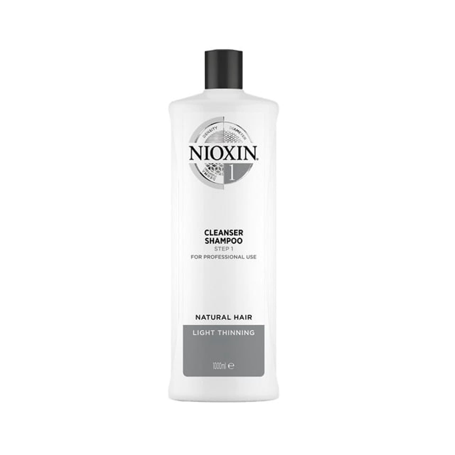 

NIOXIN System 1 Cleanser Shampoo oczyszczający szampon do włosów normalnych lekko przerzedzonych 1000ml