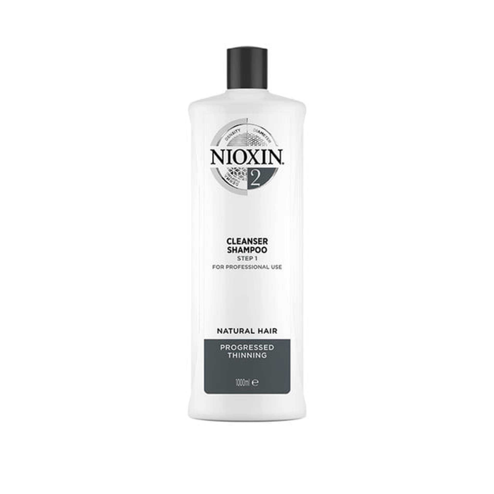 

NIOXIN System 2 Cleanser Shampoo oczyszczający szampon do włosów normalnych znacznie przerzedzonych 1000ml