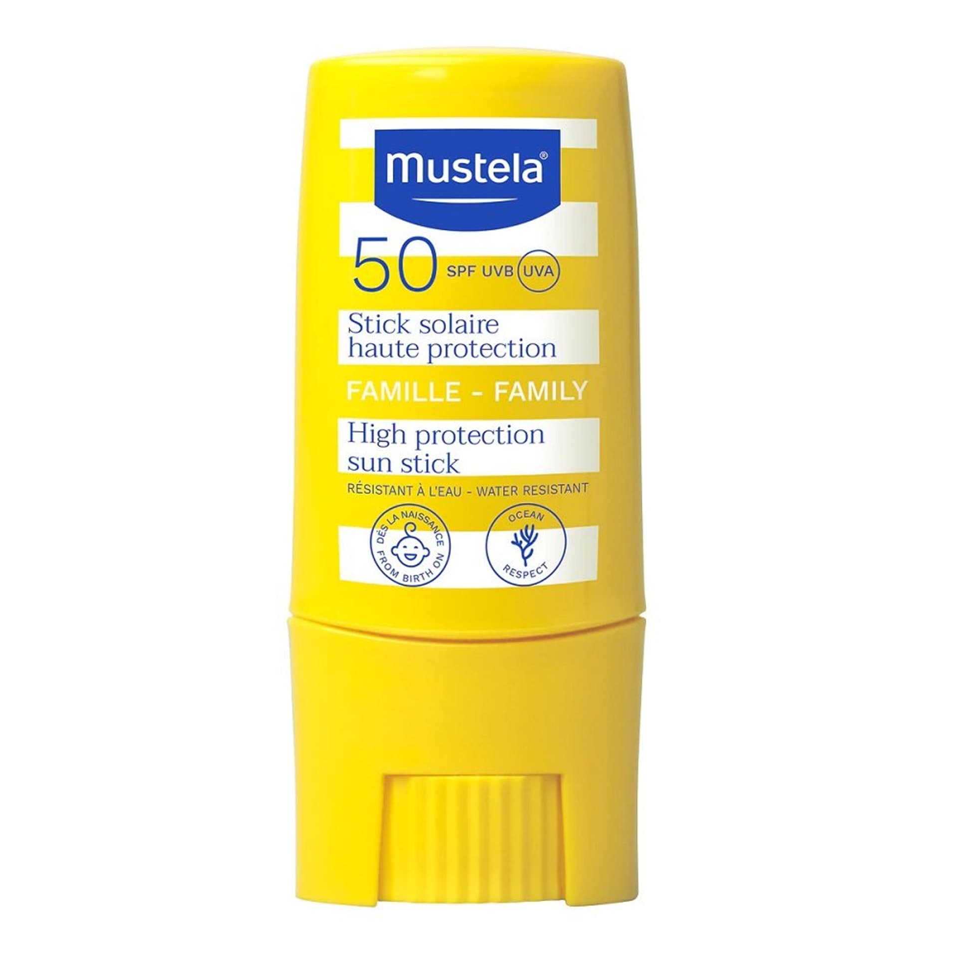 

Mustela SPF50 Mineral Sunscreen Stick sztyft przecwisłoneczny 9ml