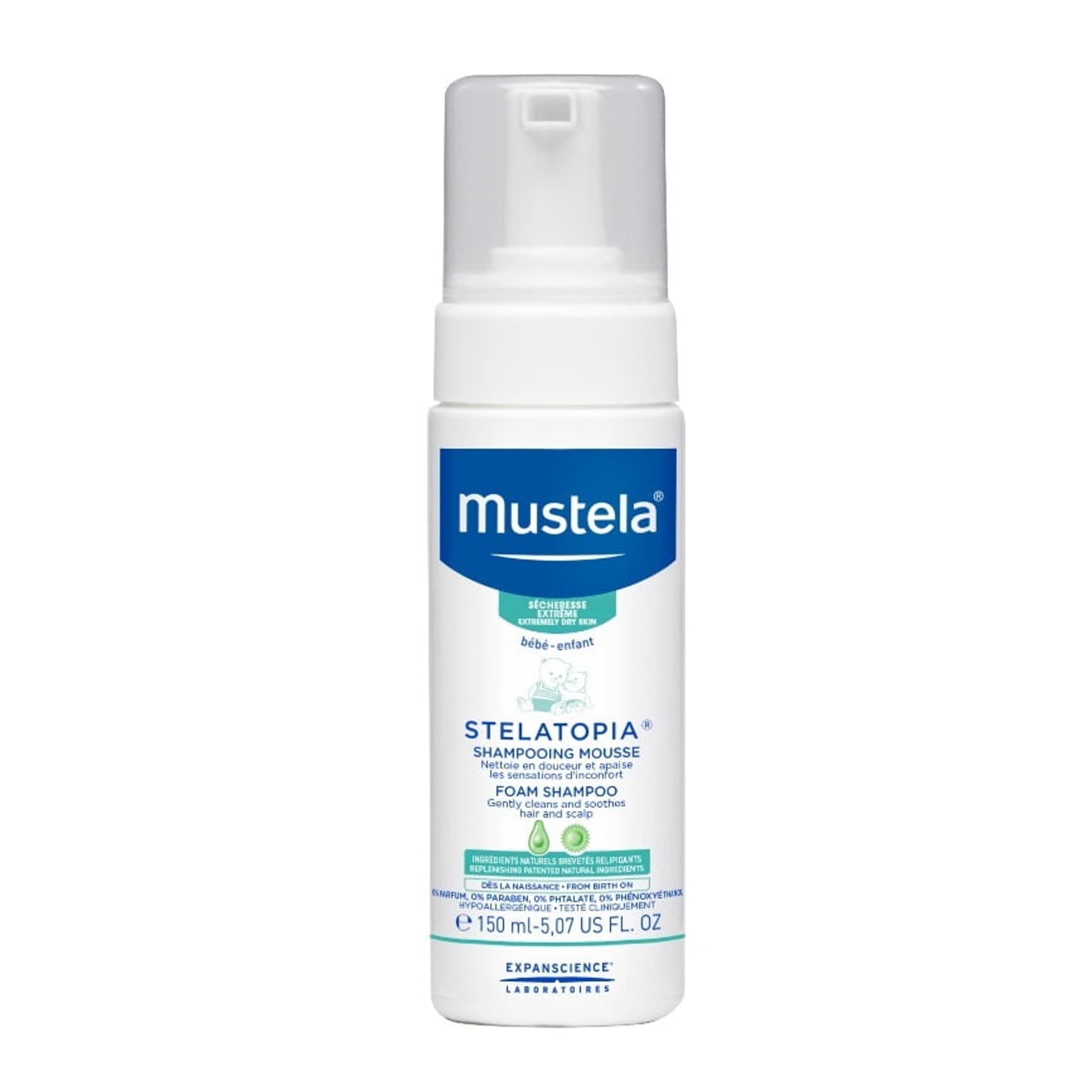 

Mustela Stelatopia Foam Shampoo szampon w piance 150ml