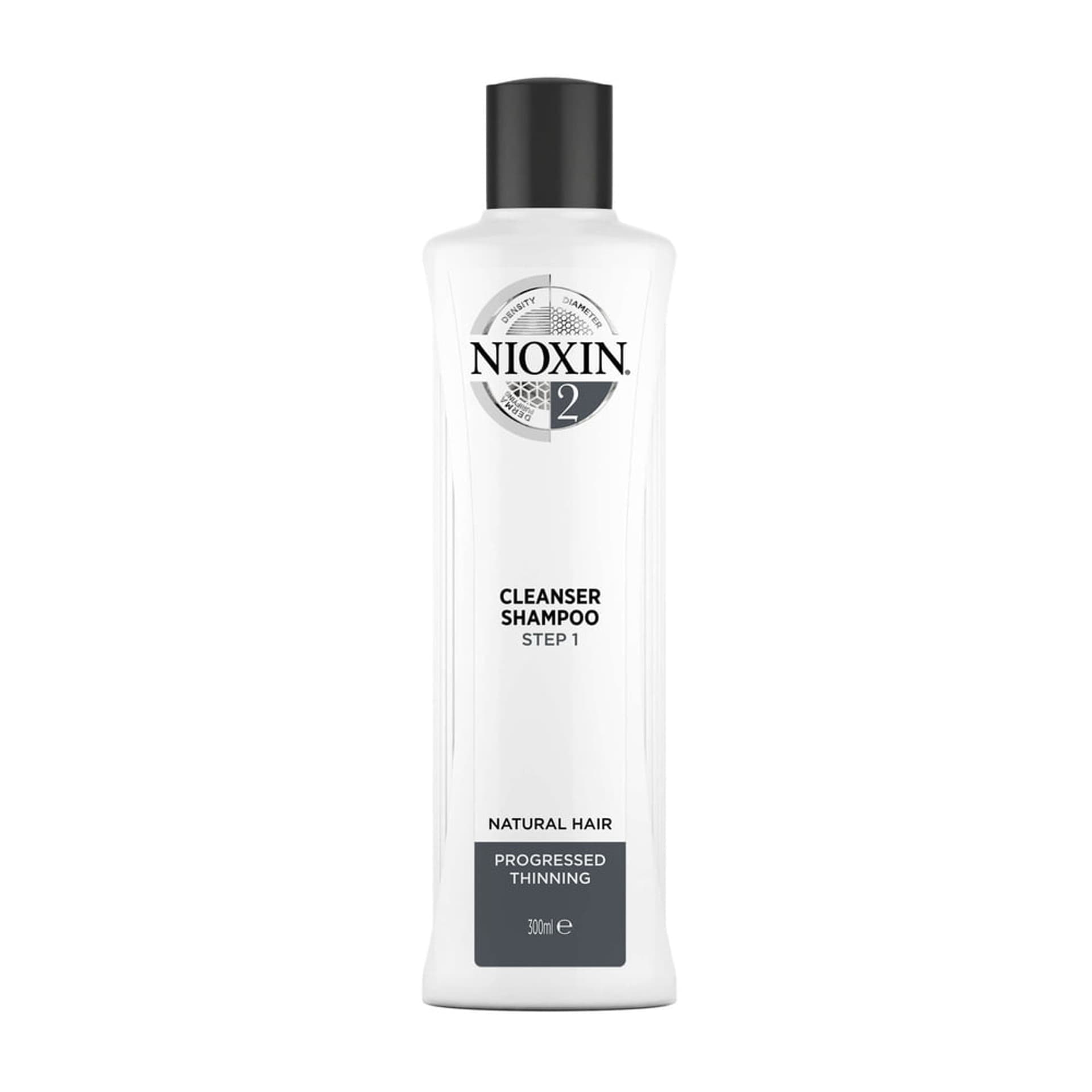 

Nioxin System 2 Cleanser Shampoo oczyszczający szampon do włosów normalnych znacznie przerzedzonych 300ml