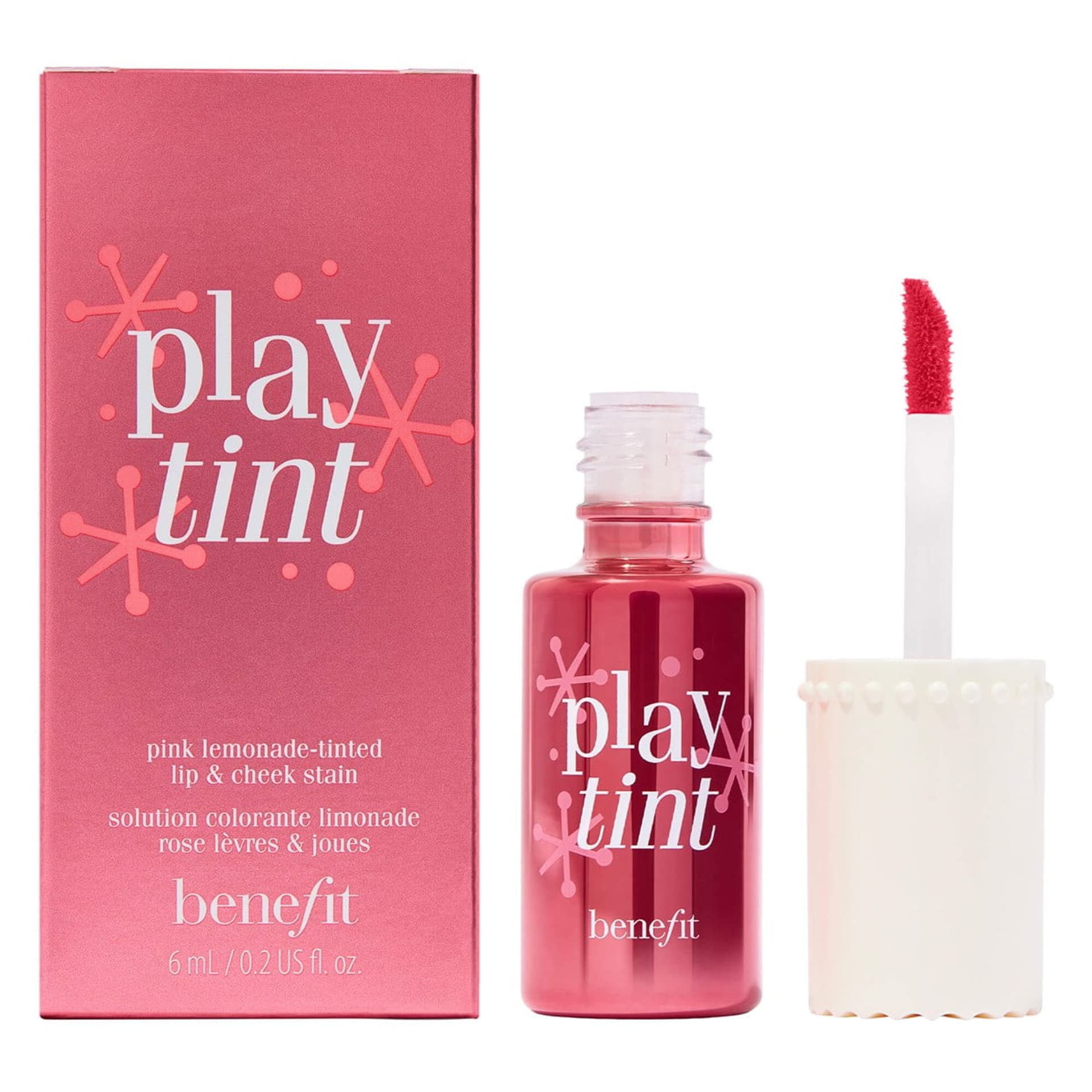 

Benefit Playtint Cheek Lip Stain róż w płynie do ust i policzków Pink Lemonade 6ml