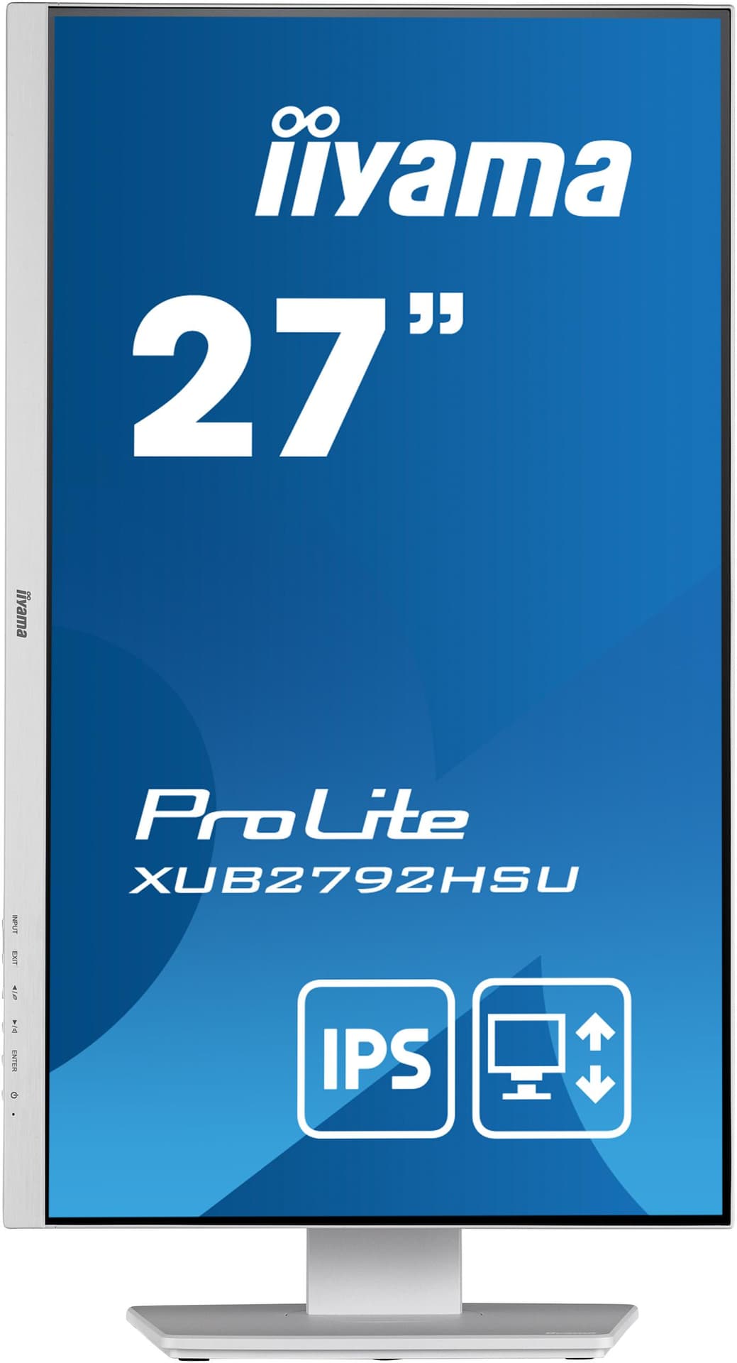 

Monitor LED IIYAMA XUB2792HSU-W5 27 cali Pivot Ultra Slim Biały