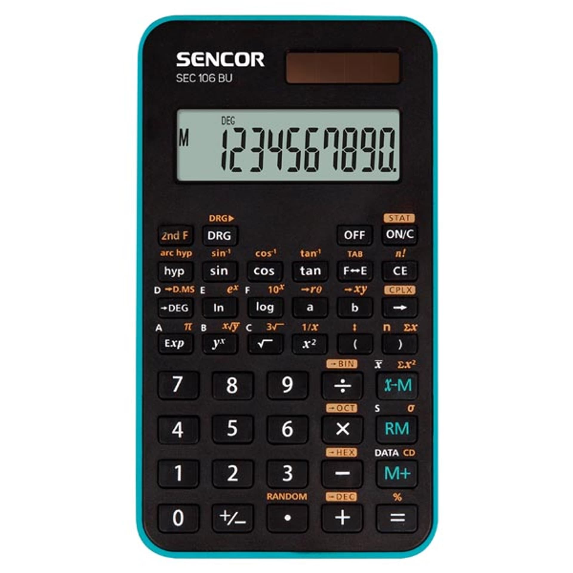 

Kalkulator szkolno - naukowy SEC 106 BU 10 cyfr 56 funkcji