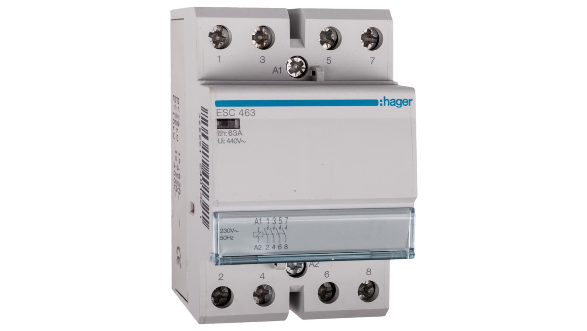 

Stycznik modułowy 63A 4Z 0R 230V AC ESC463