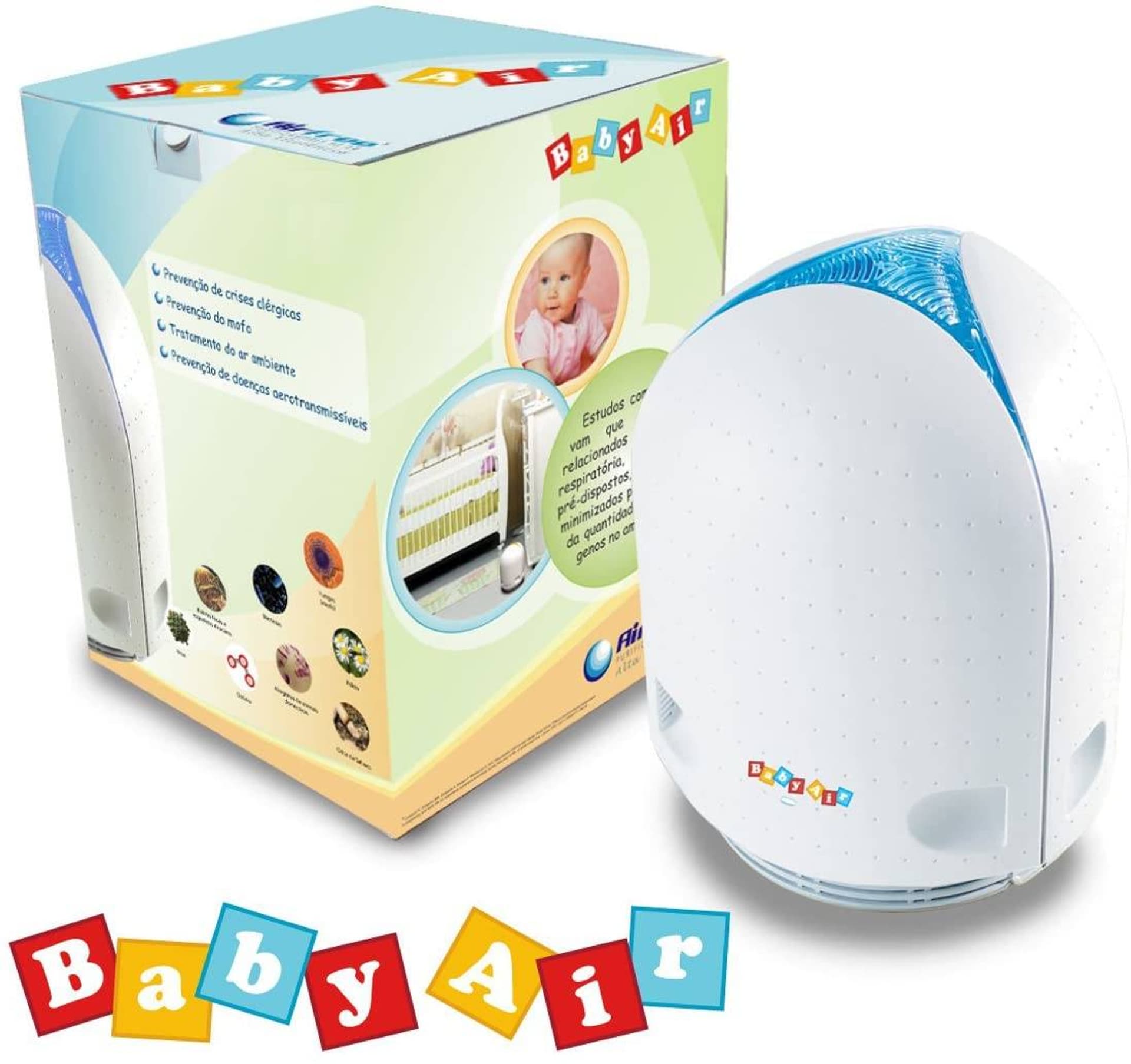 

Oczyszczacz powietrza Airfree-Babyair Sterylizacja