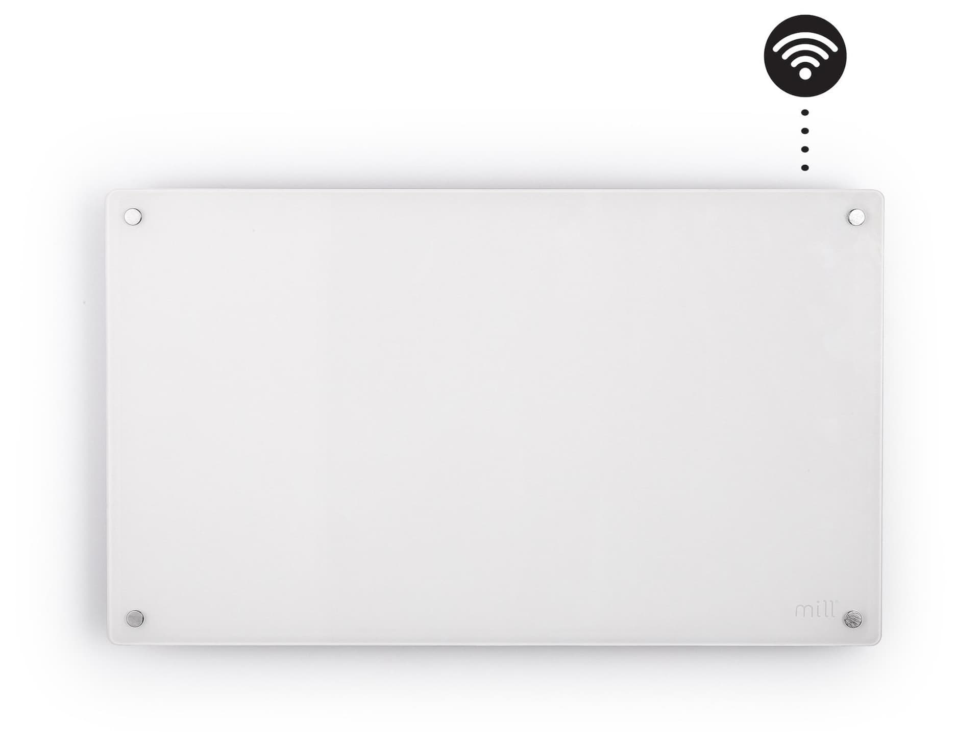 

Mill Glass panel grzewczy szklany 600 W z modułem WiFi biały GL600WIFI3