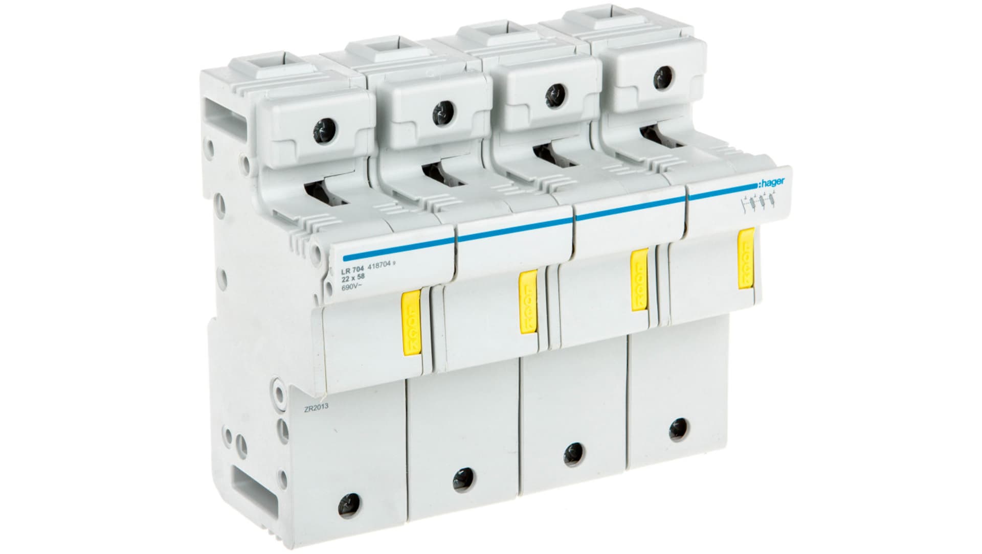 

Rozłącznik bezpiecznikowy cylindryczny 4P 22x58mm LR704