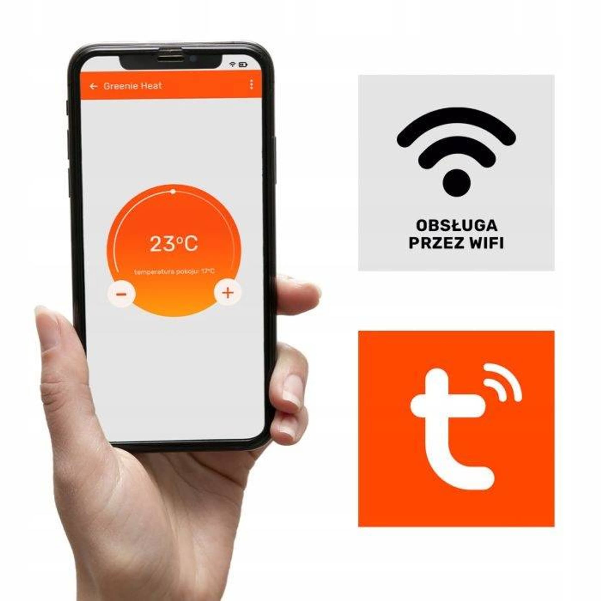 

Panel grzewczy podczerwień Greenie pilot WIFI 960W