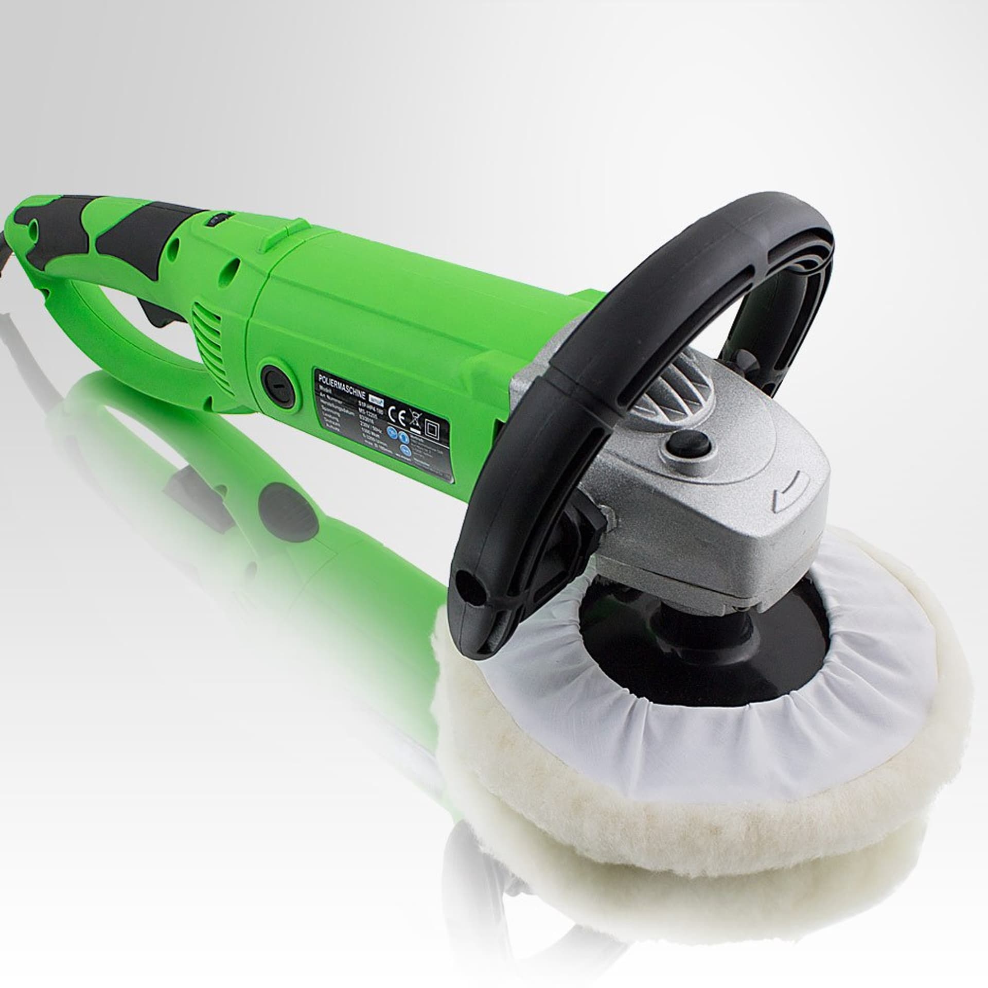 

Polerka 1500W akcesoria gąbki pasty ściereczki