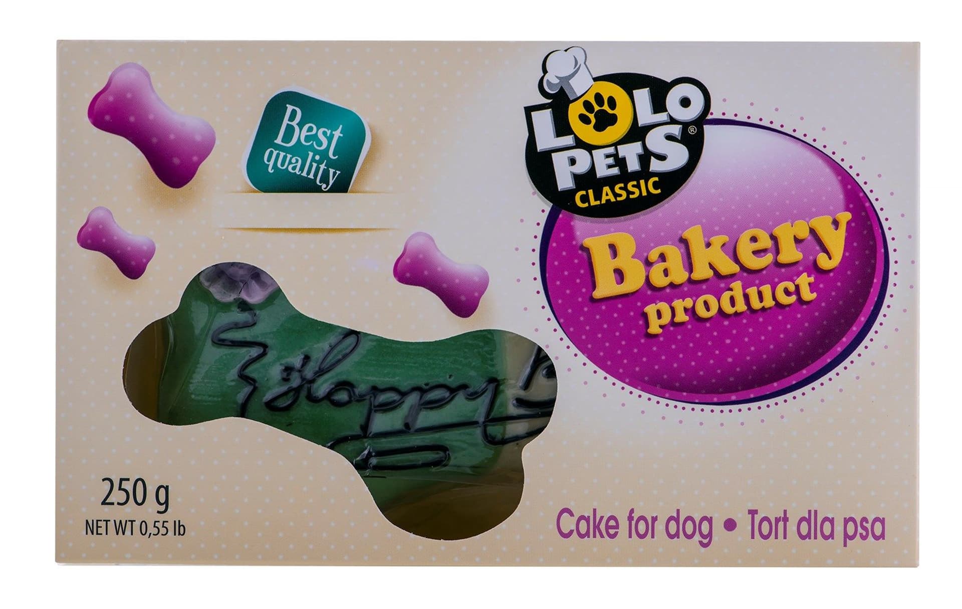 

Lolo Pets Classic Tort dla psa "Happy Birthday" Mięsno-warzywny