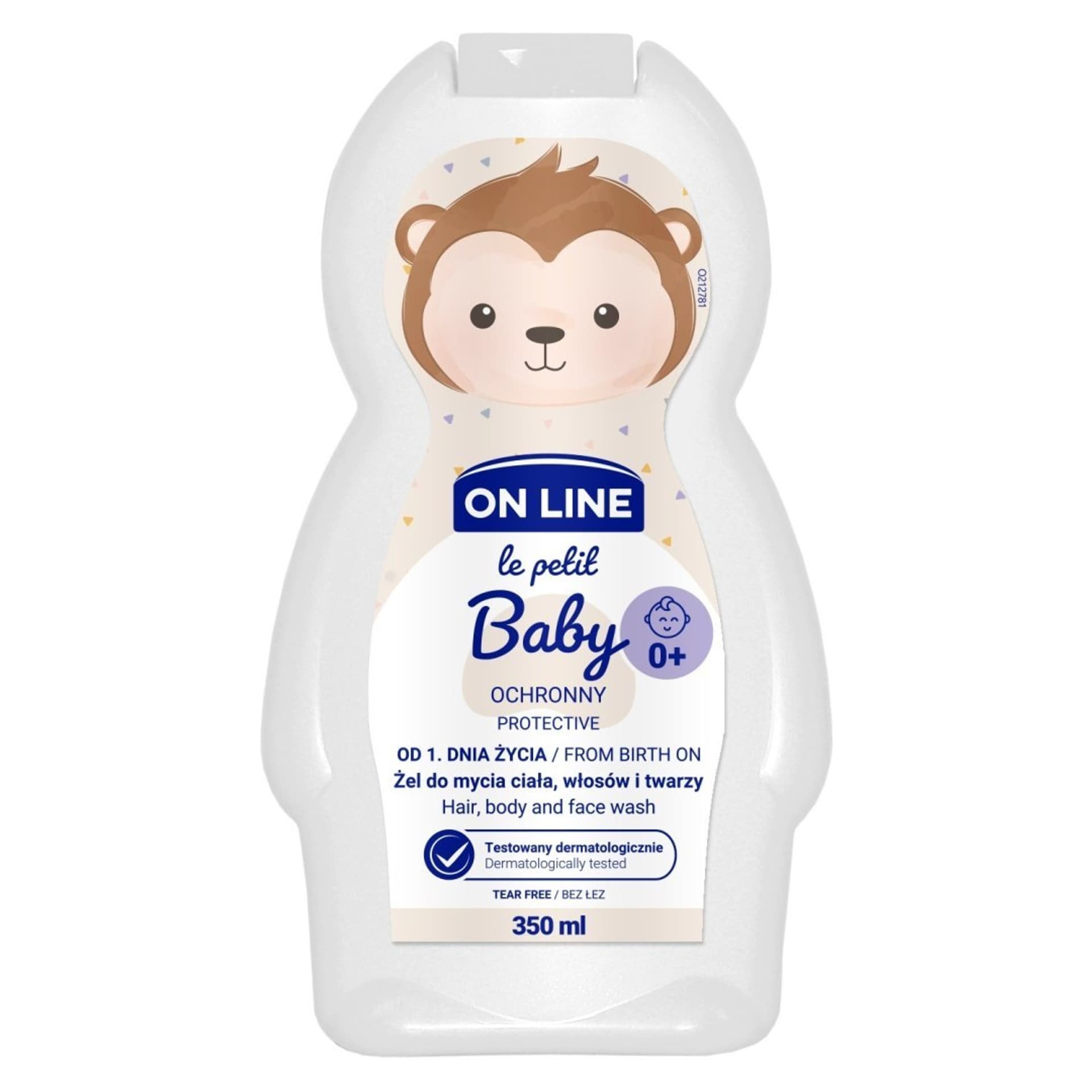 

On Line Le Petit Baby Ochronny Żel 3w1 do mycia twarzy,ciała i włosów - od 1 dnia życia 350ml