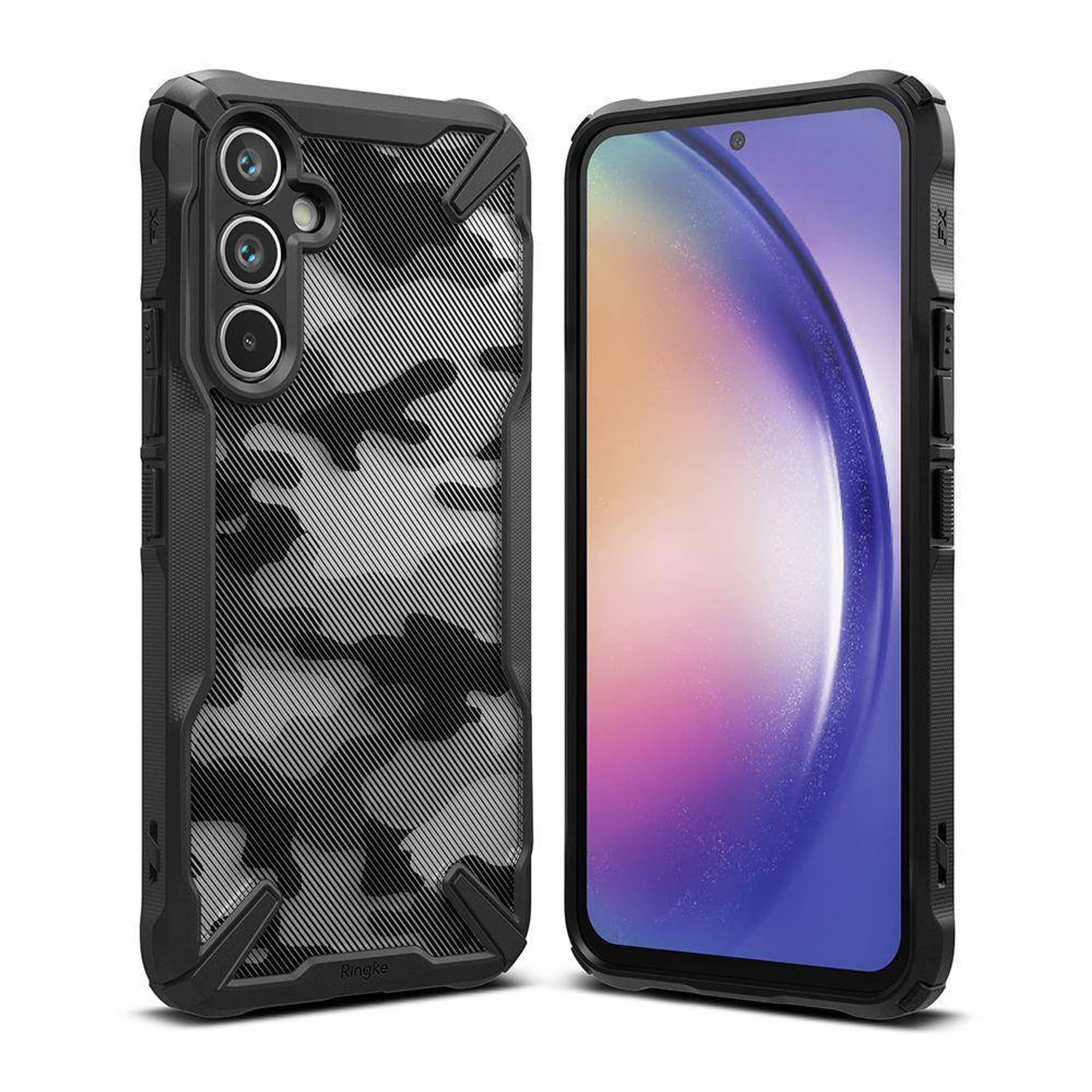 

Etui SAMSUNG GALAXY A54 5G Ringke Fusion-X Camo czarne