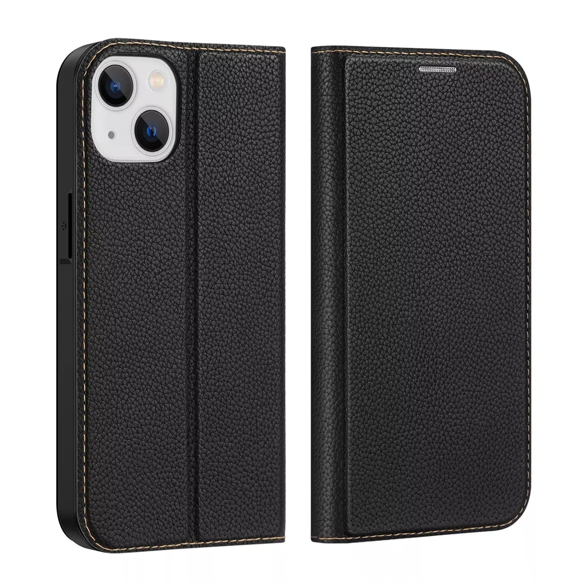 

Dux Ducis Skin X2 etui do iPhone 14 pokrowiec z magnetyczną klapką czarny