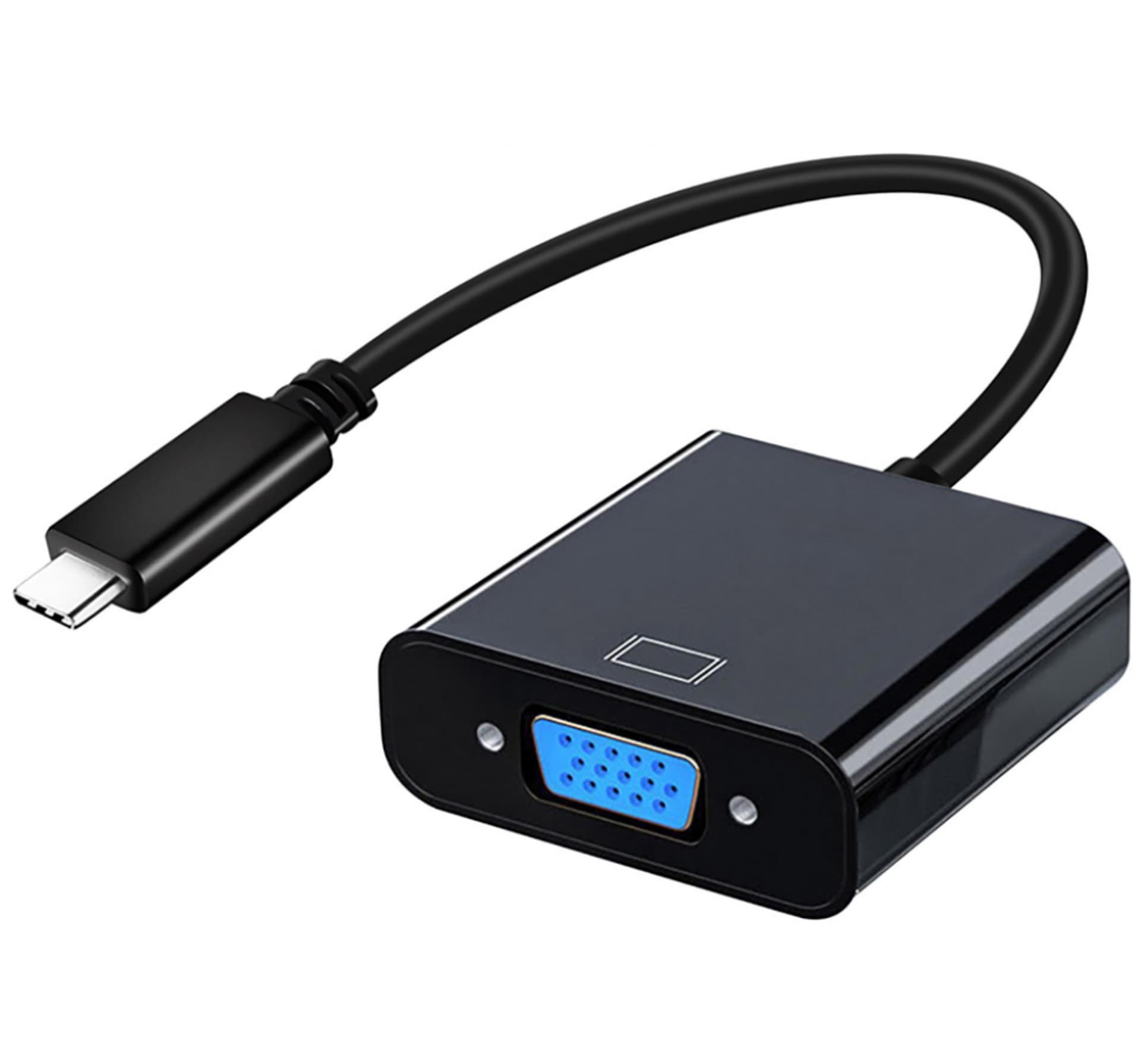 

ADAPTER USB-C męski / SVGA 15pin żeński (PL) 15cm ART oem, Pl) 15cm art oe