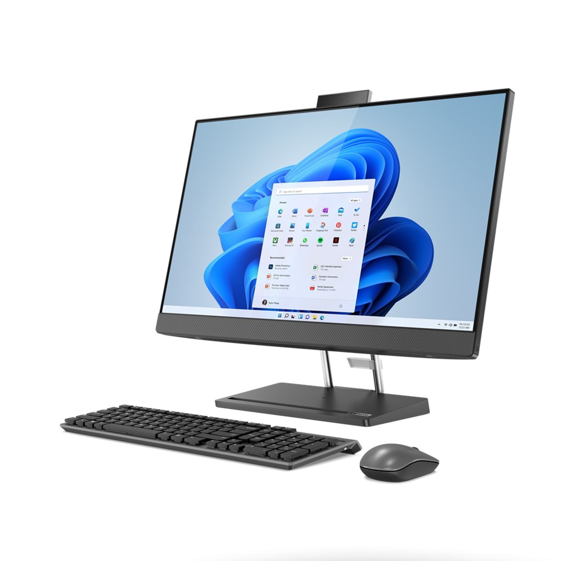 

Lenovo IdeaCentre AIO 5 27IAH7 i5-12500H 27" QHD IPS 350nits AG 100Hz 16GB DDR5 4800 SSD512 Intel Iris Xe Graphics Win11 Storm Grey