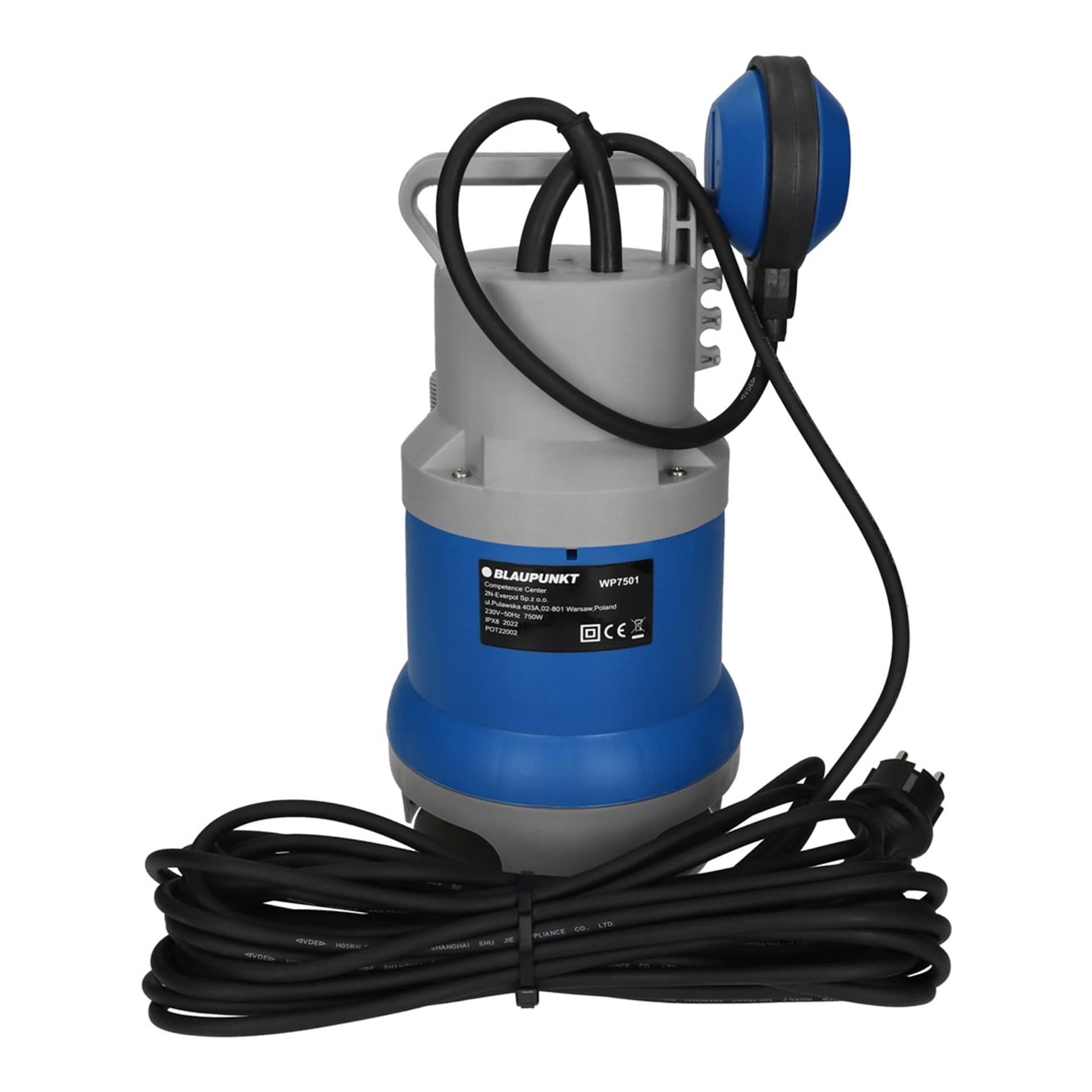 

Pompa wody zanurzeniowa 750W 11000 l/h Blaupunkt WP7501