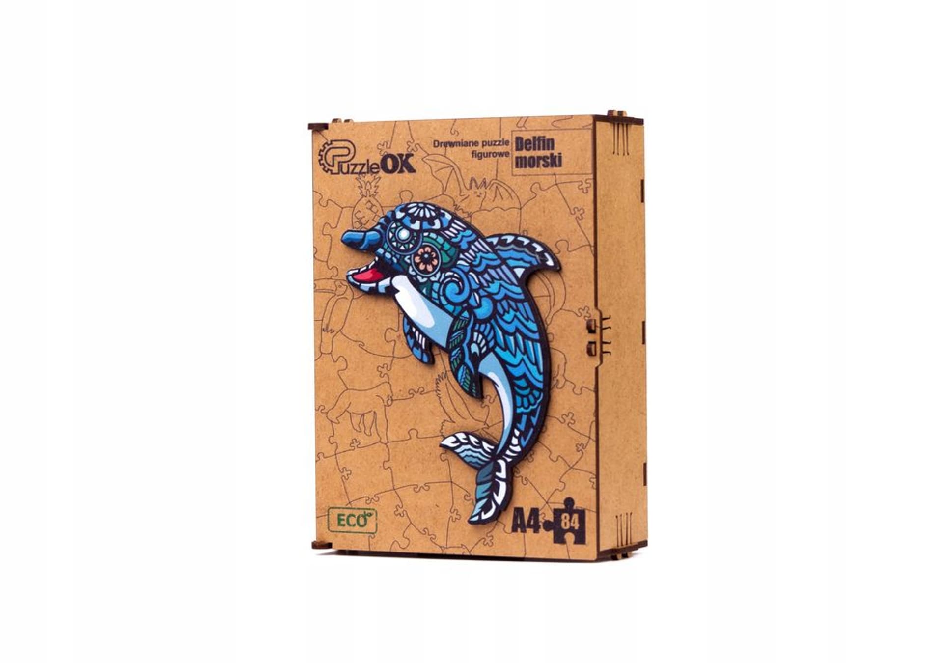 

Puzzle Drewniane EKO 84 Delfin Morski A4 PuzA4-00702