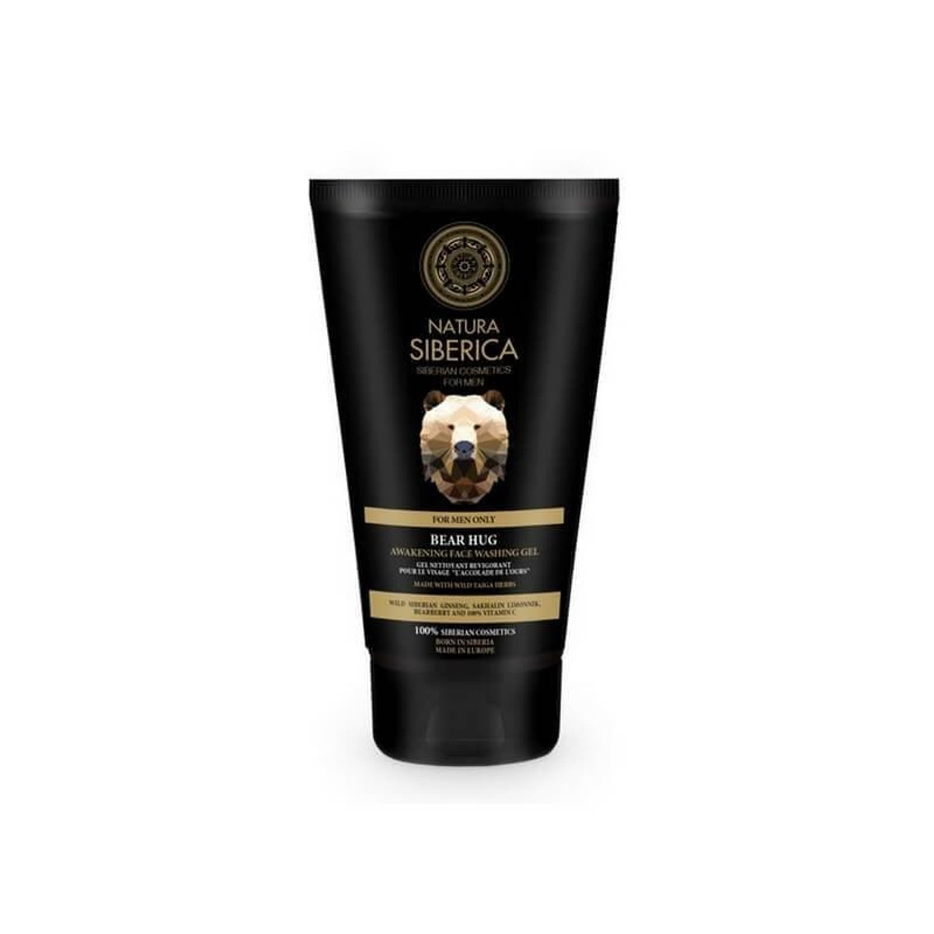 

Natura Siberica Men Bear Hug Awekening Face Washing Gel pobudzający żel do mycia twarzy 150ml
