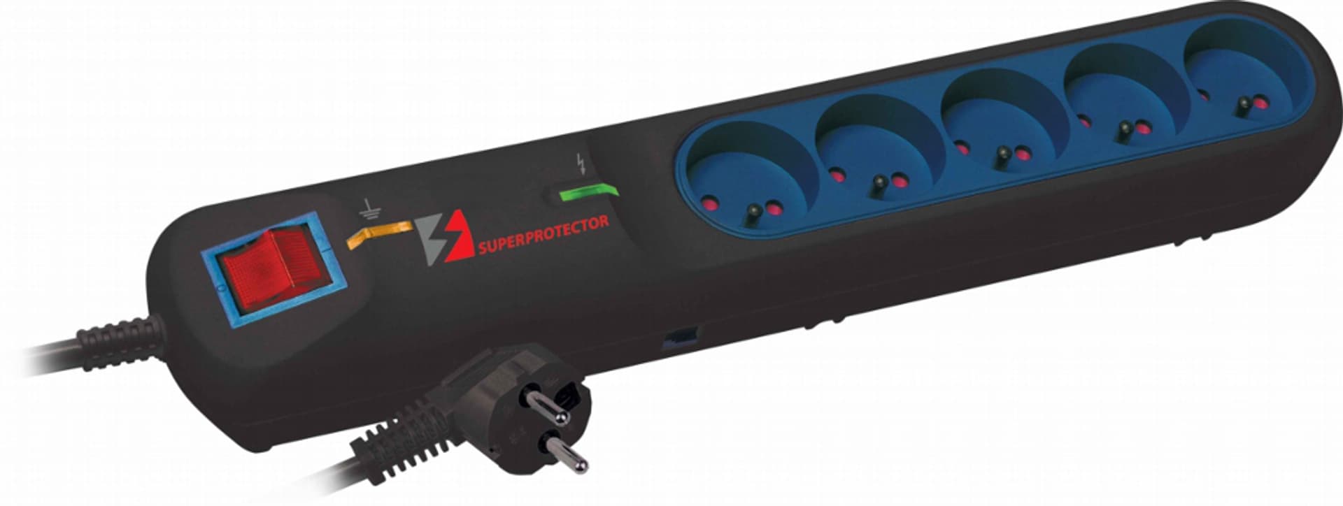 

Listwa przeciwprzepięciowa LFT-2005, 3L EMI/RFI, 5,0m, czarna