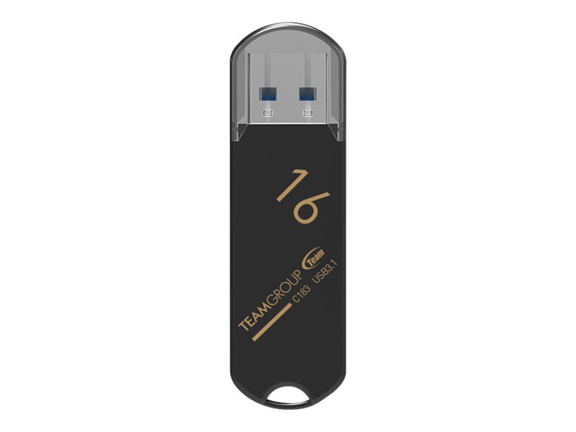 

Pendrive (Pamięć USB) TEAM GROUP 16 GB USB 3.0 Czarny, Pamięć usb) team group 16 gb usb 3.0 czarn