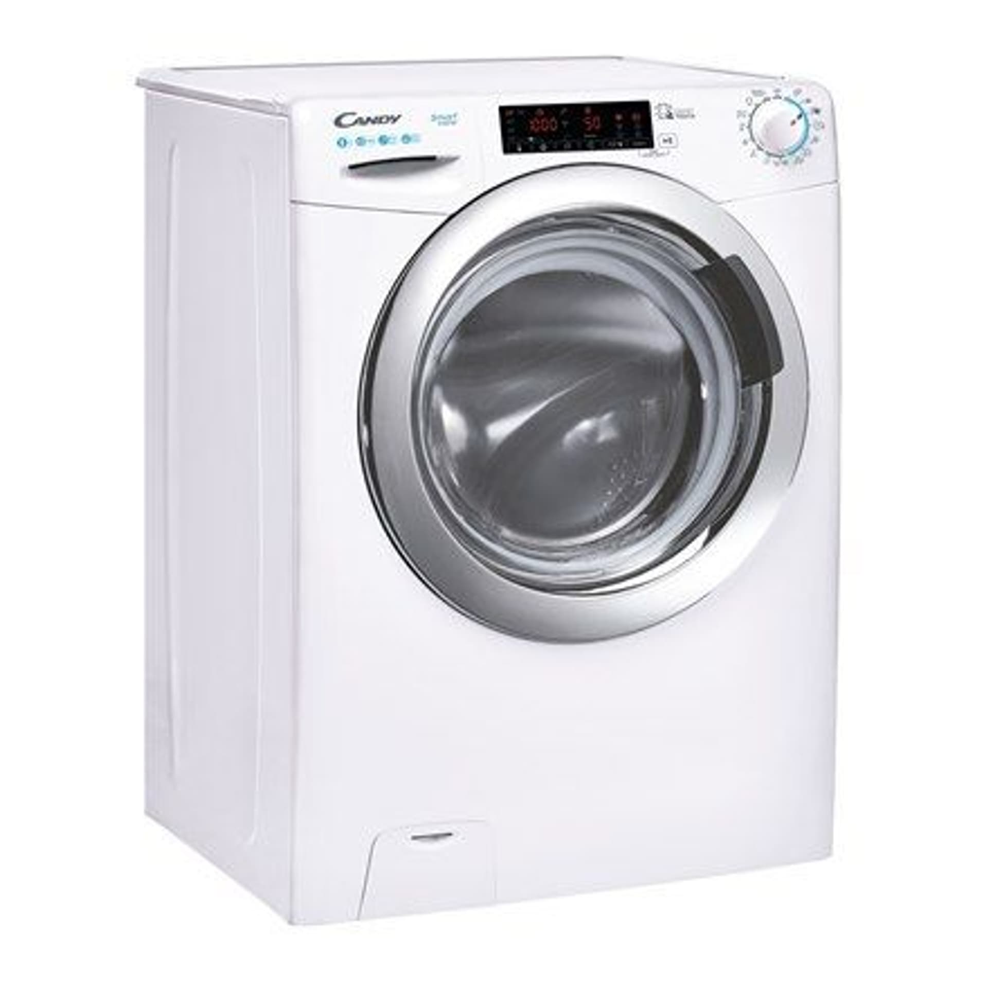 

Pralka Cukierki CSS44 128TWMCE-S Klasa efektywności energetycznej A, Ładowanie od przodu, Pojemność prania 8 kg, 1200 RPM, Głębo