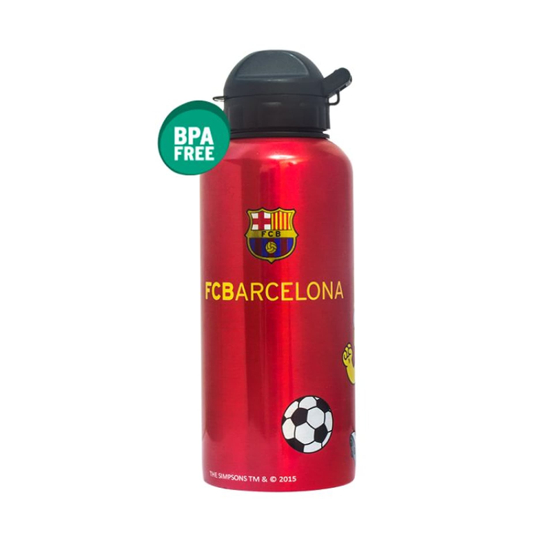 

BIDON ALU FC BARCELONA BART SIMPSON czerwony 93A/70071 (kolor Czerwony)