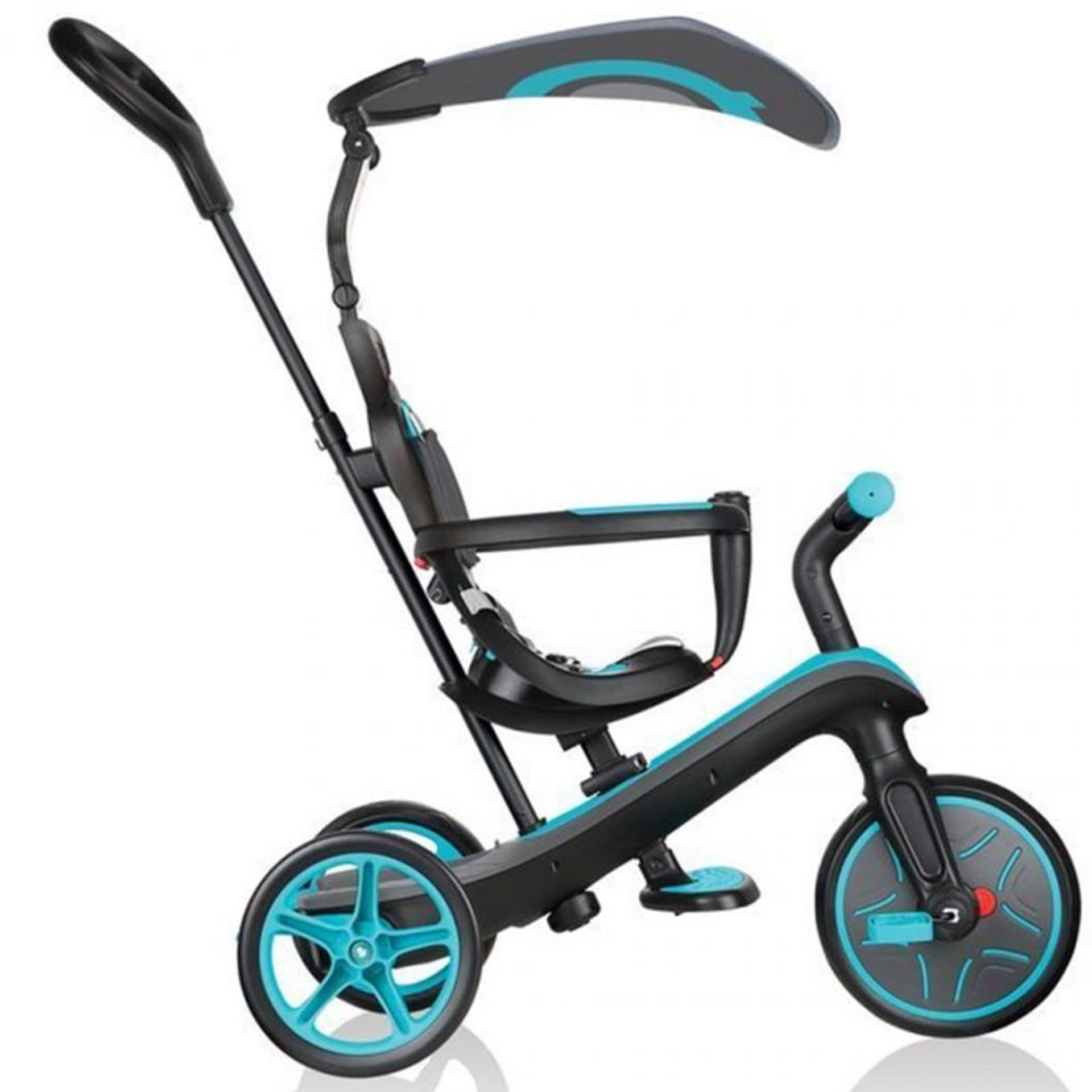 

Rowerek Smj Globber Teal Explorer Trike 4 in1 632-105-2 (kolor Czarny. Niebieski)
