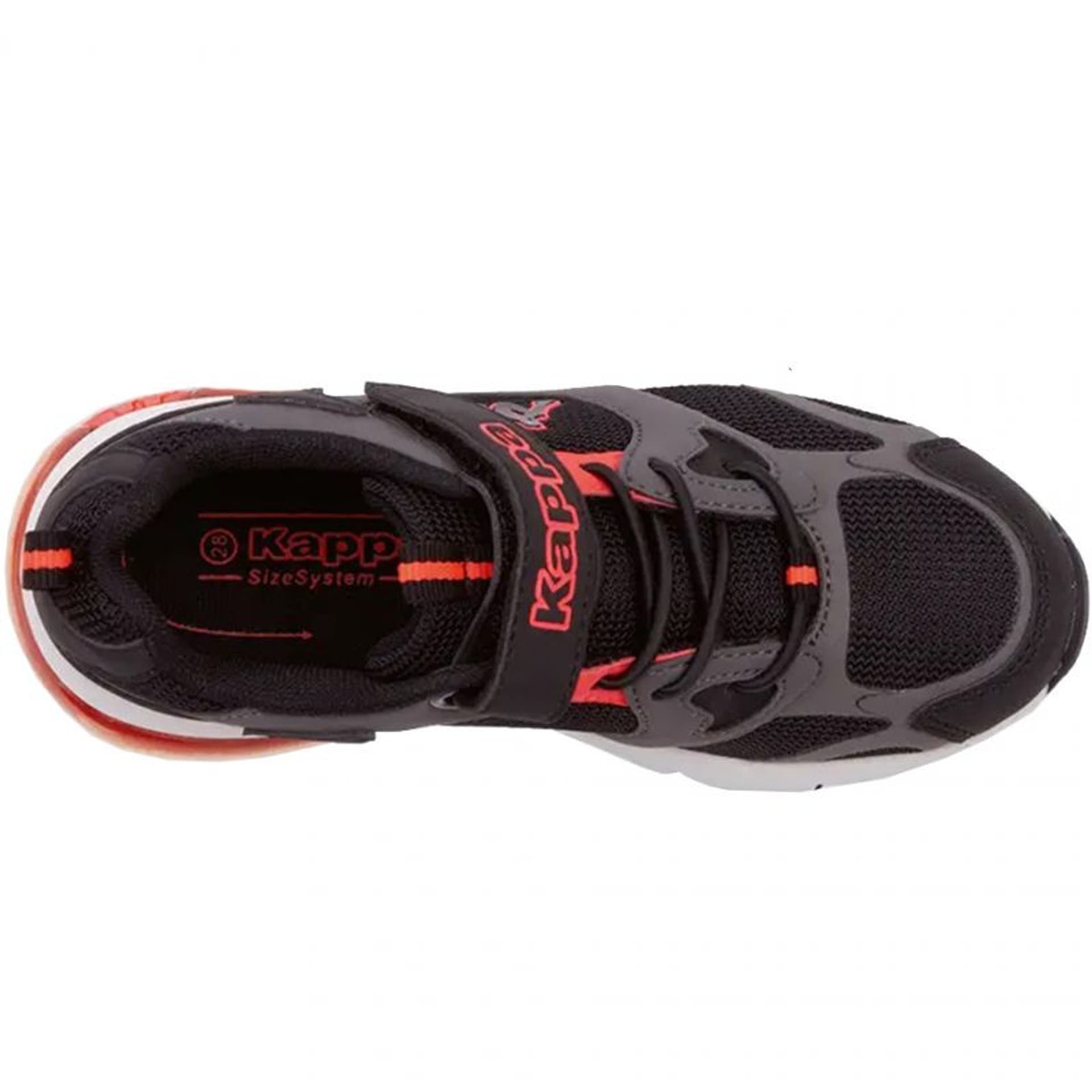 

Buty Kappa Yero Jr 260891K (kolor Czarny. Szary/Srebrny, rozmiar 33)