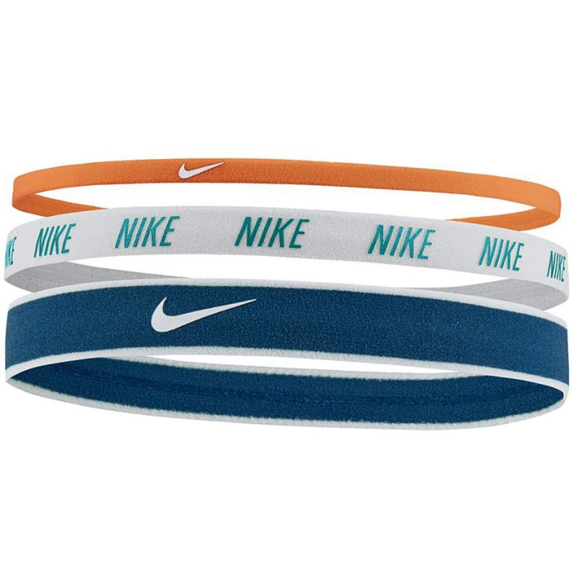 

Opaski na głowę Nike Mixed (kolor Biały. Niebieski. Pomarańczowy)