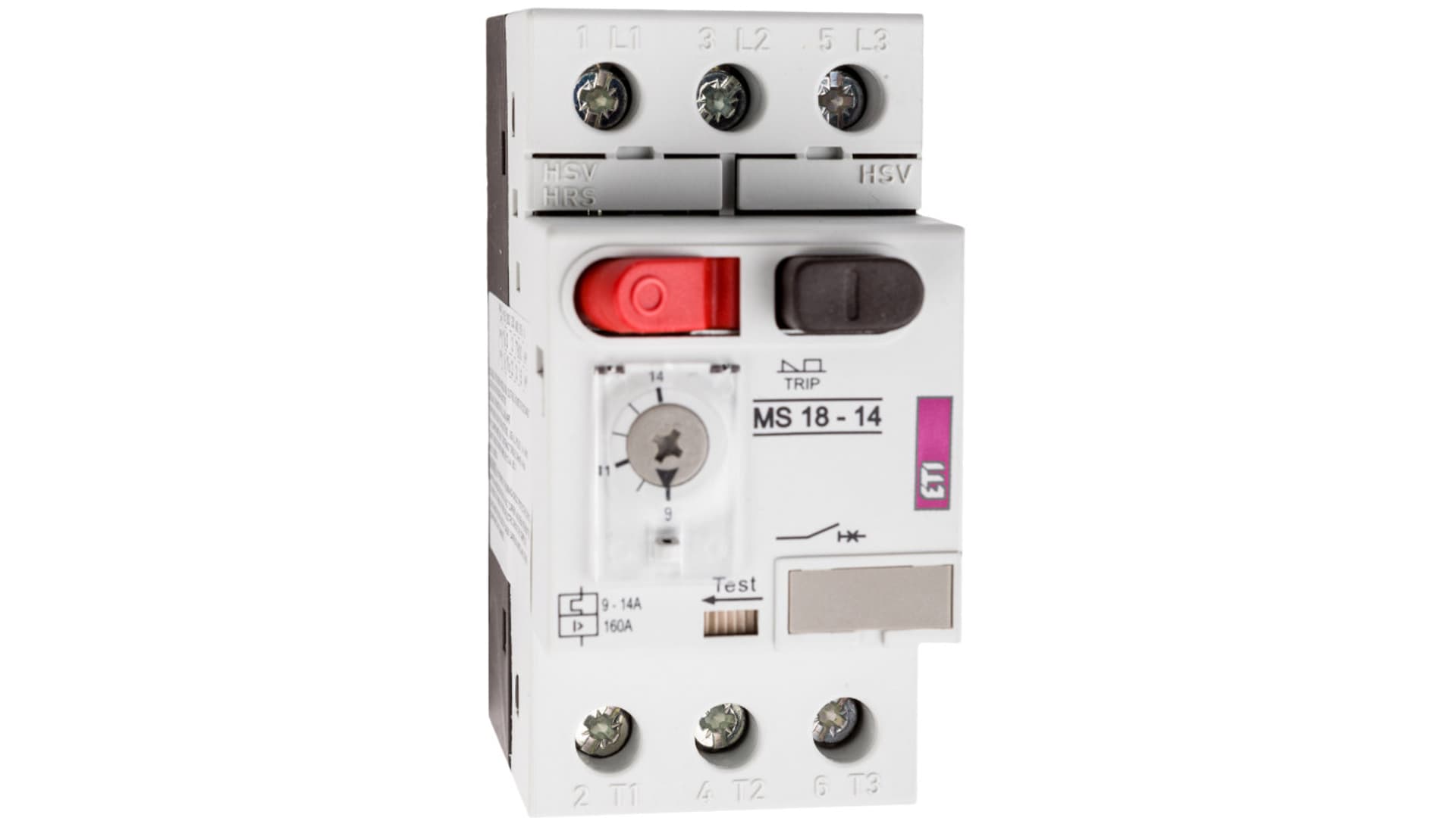 

Wyłącznik silnikowy 3P 5,5kW 9-14A MS18 004600350