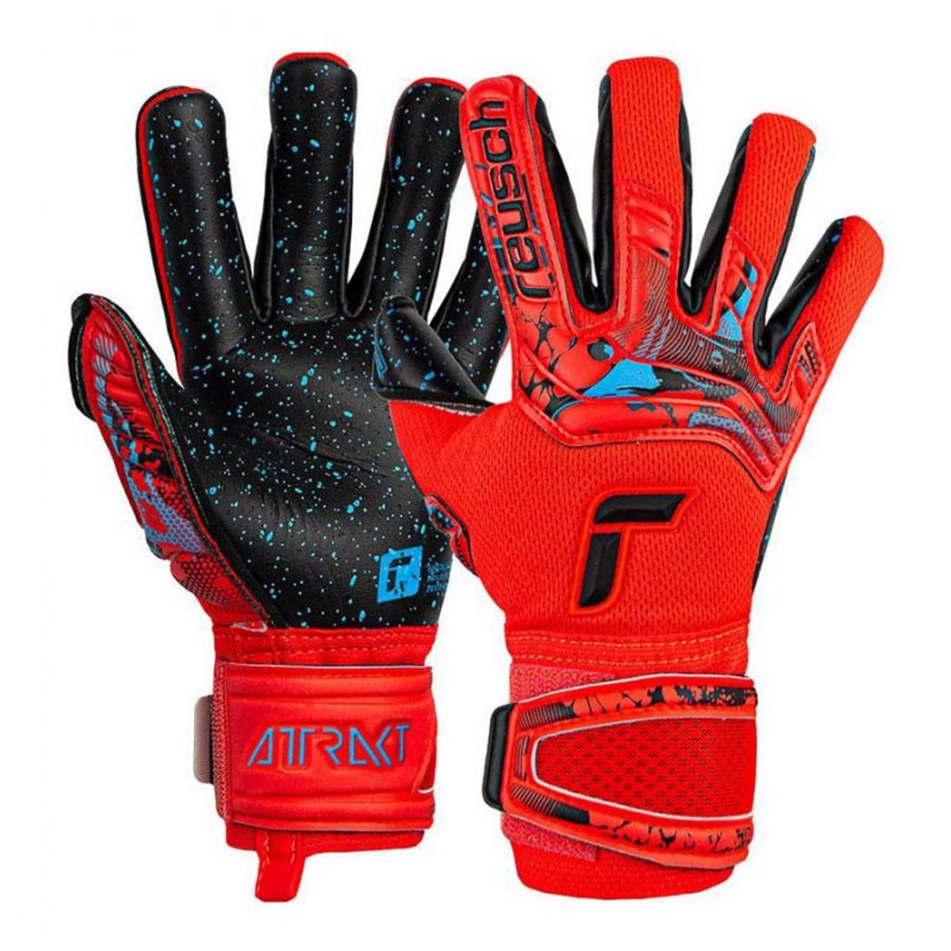 

Rękawice bramkarskie Reusch Attrakt Fusion Guardian Jr 5372945 (kolor Czerwony, rozmiar 6)