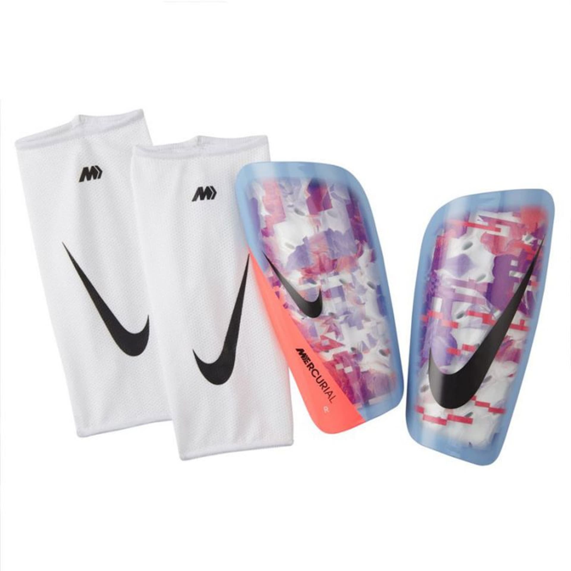 

Nagolenniki piłkarskie Nike Mercurial Lite MDS DV0774 (kolor Biały. Wielokolorowy, rozmiar L)