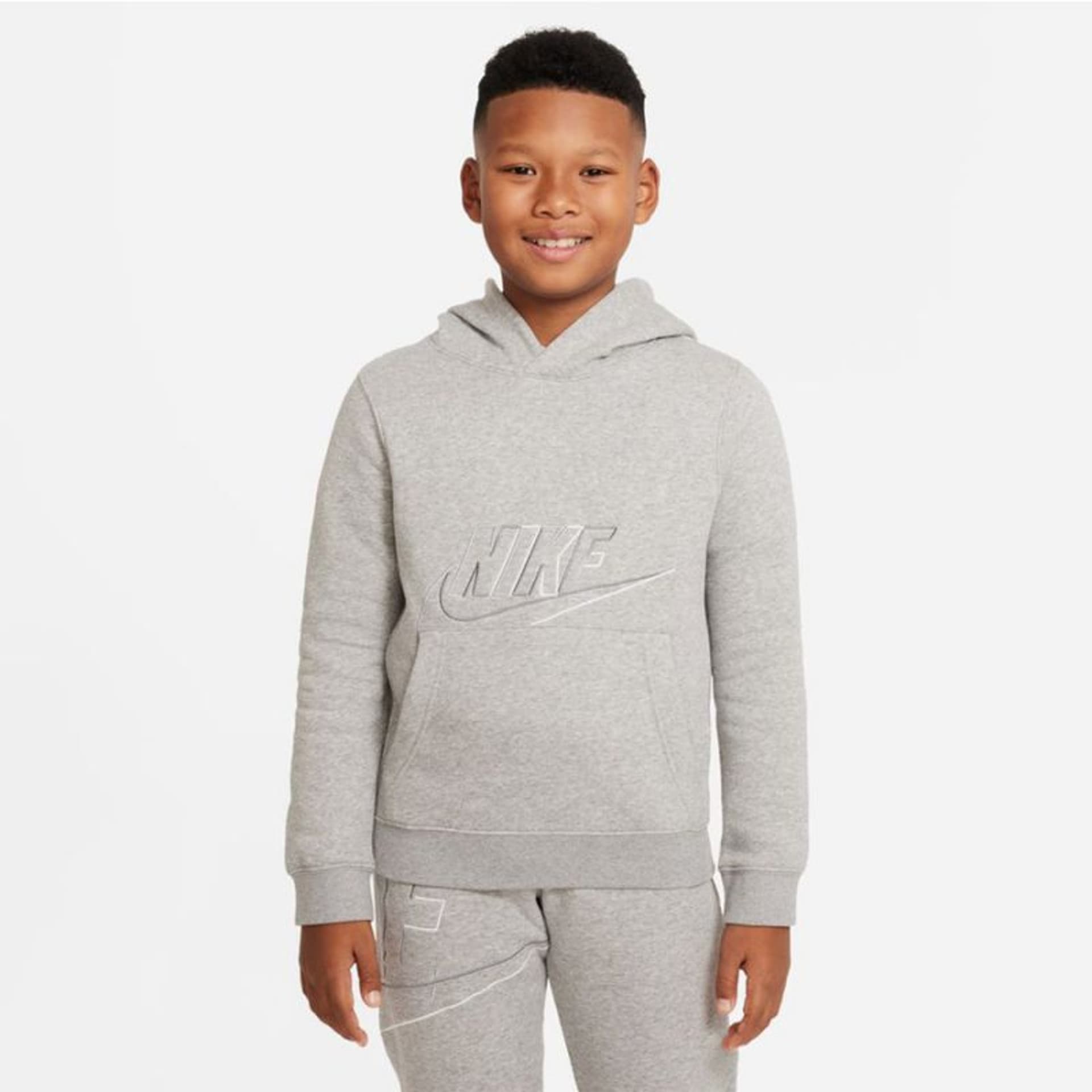 

Bluza Nike Sportswear Jr DX5087 (kolor Szary/Srebrny, rozmiar L (147-158))