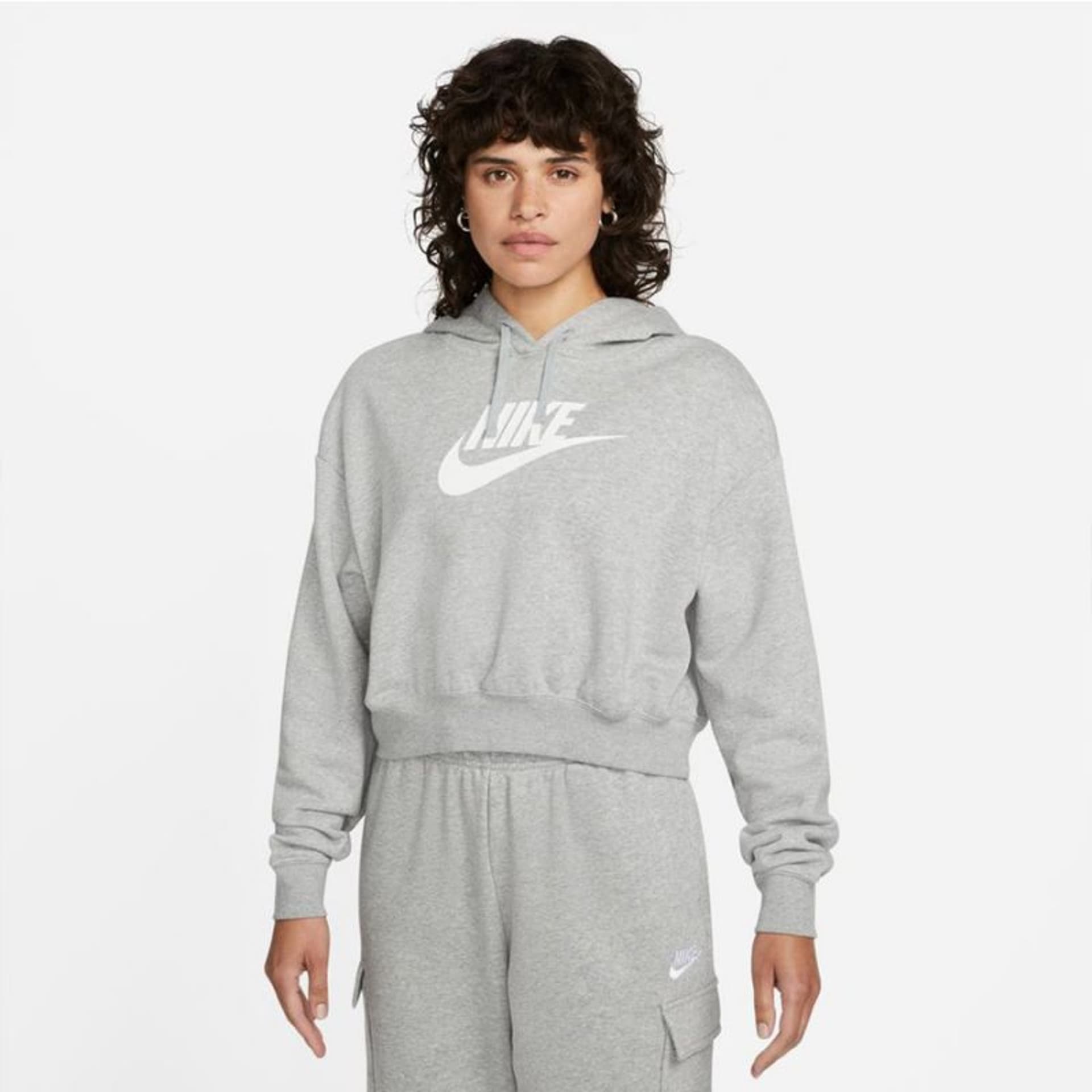 

Bluza Nike Sportswear Club Flecce W DQ5850 (kolor Szary/Srebrny, rozmiar M)