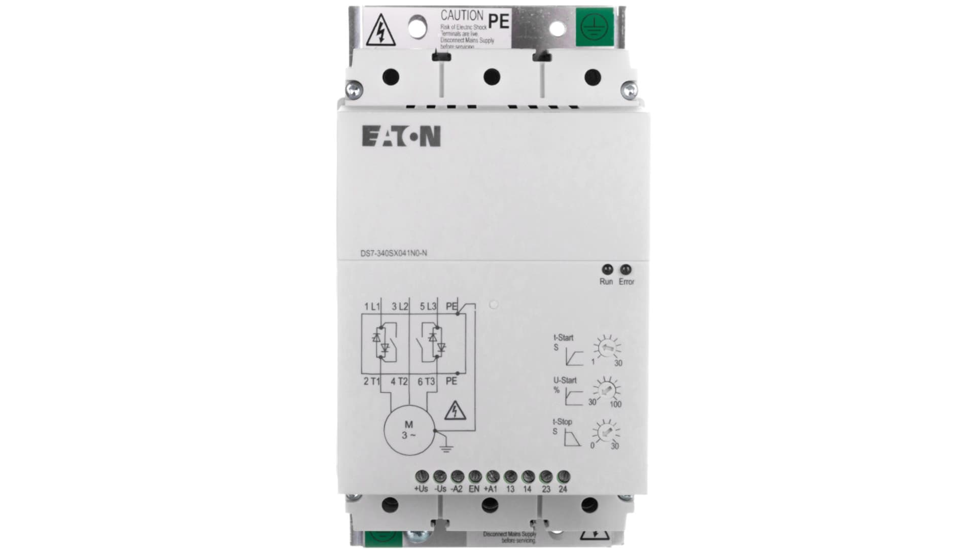 

Softstart 3-fazowy 400VAC 41A 22kW/400V Uc=24V AC/DC DS7-340SX041N0-N 134916