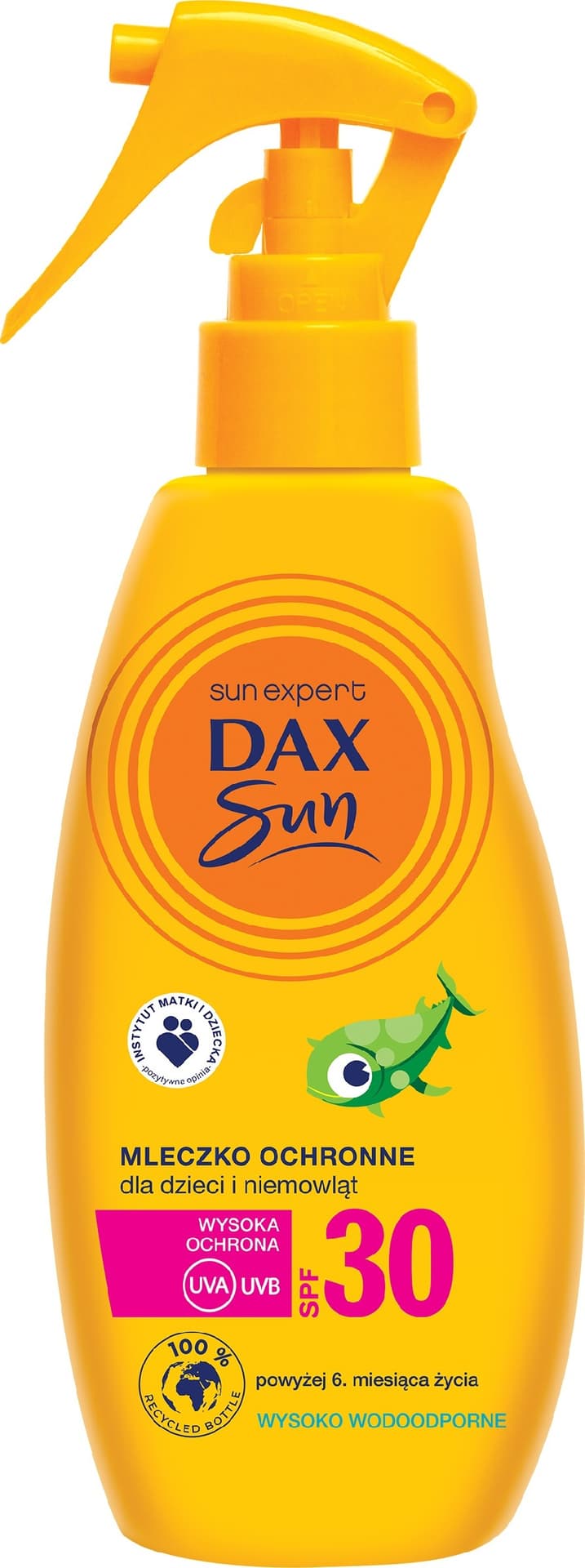 

Dax Sun Mleczko ochronne dla dzieci i niemowląt SPF30 - spray 200ml