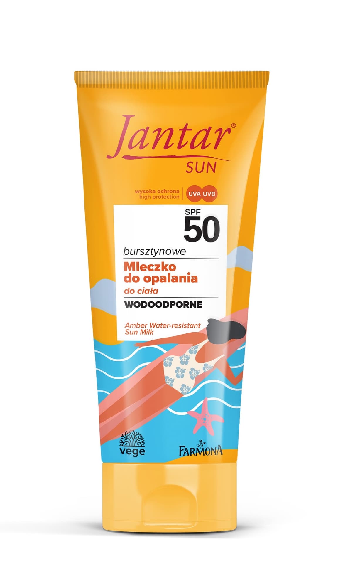 

FARMONA Jantar Sun Bursztynowe Mleczko do opalania do ciała SPF50 200ml