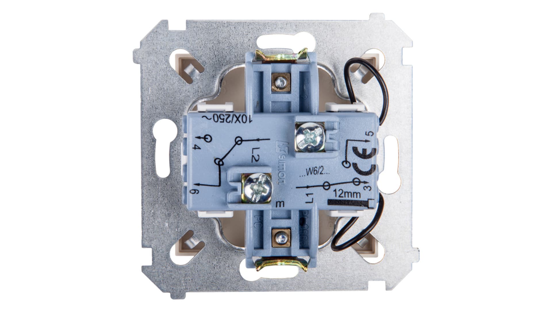 

Simon 54 Łącznik schodowy podwójny z podświetlniem kremowy DW6/2L.01/41