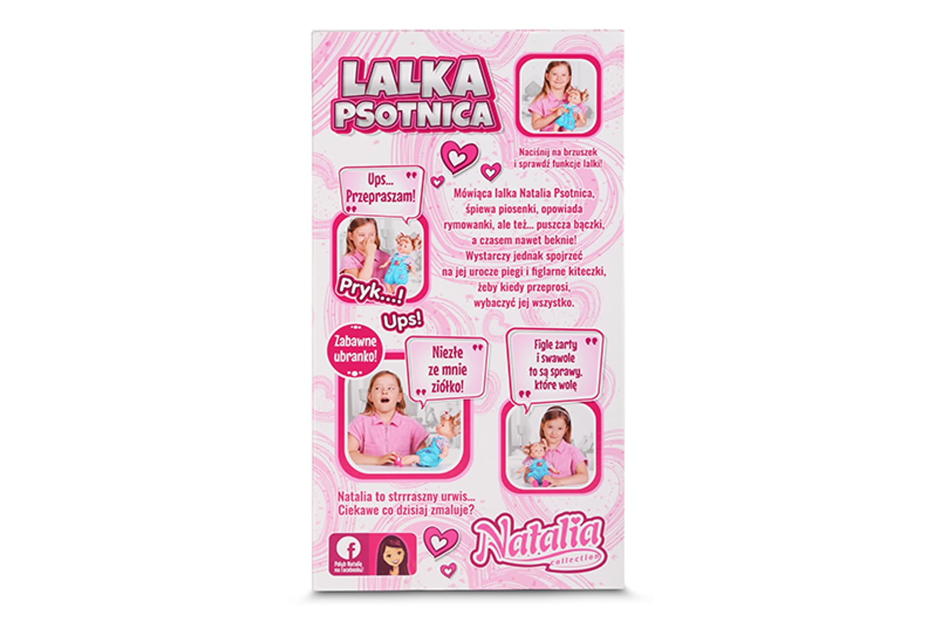 

LALKA NATALIA PSOTNICA 36 CM.